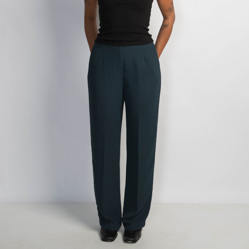 NAVY STRAIGHT LEG PANTS