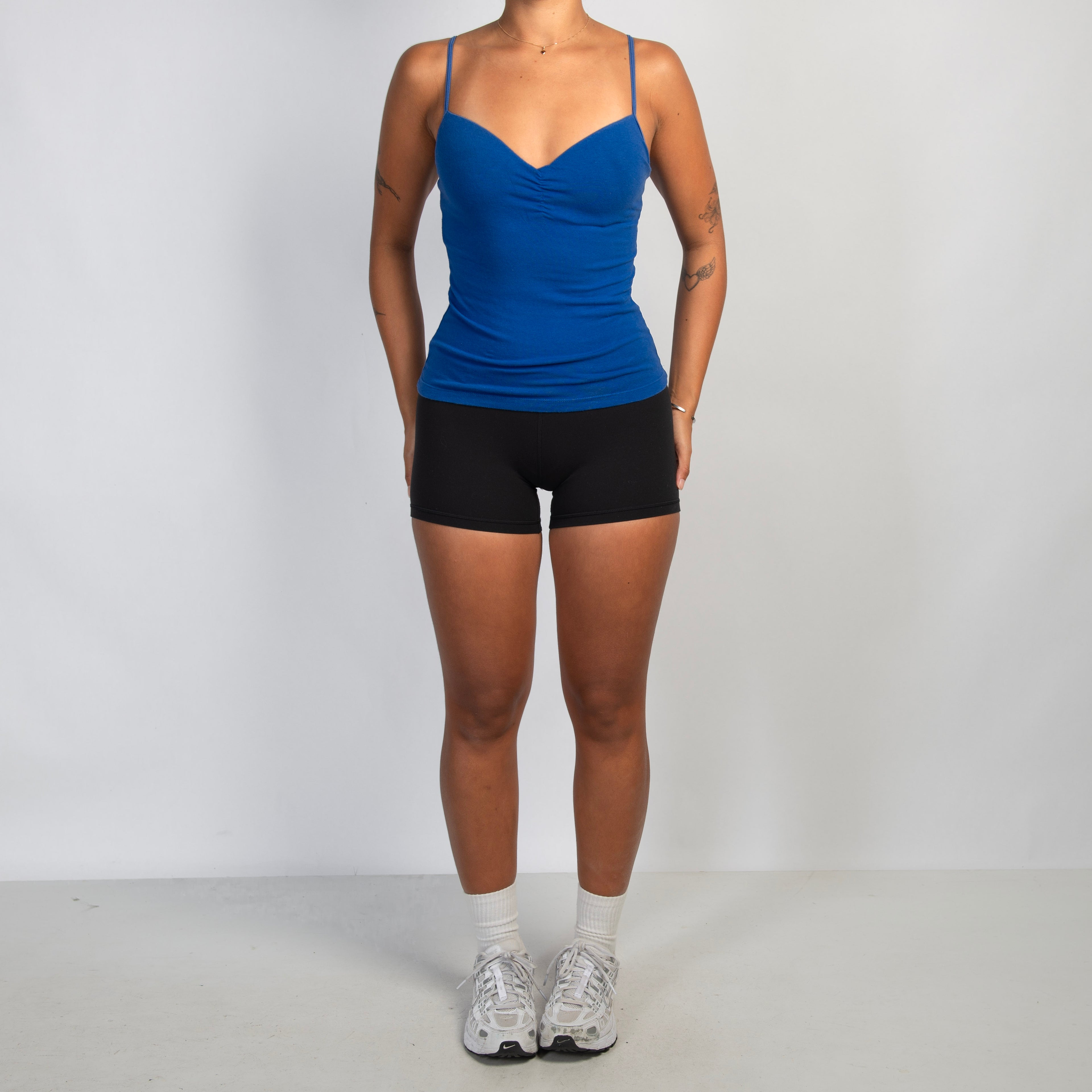 COBALT COTTON TANK TOP