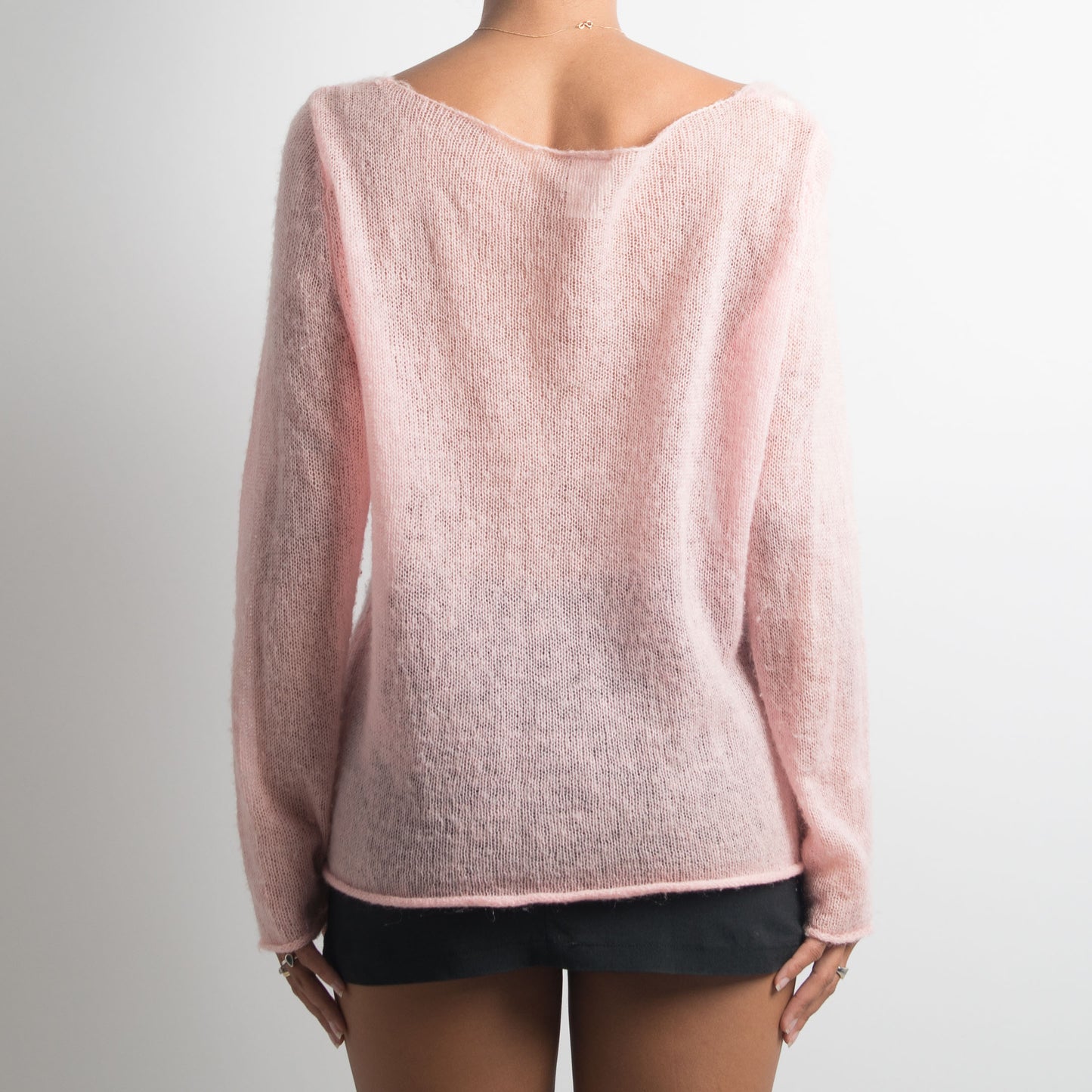 PINK SEQUIN KNIT