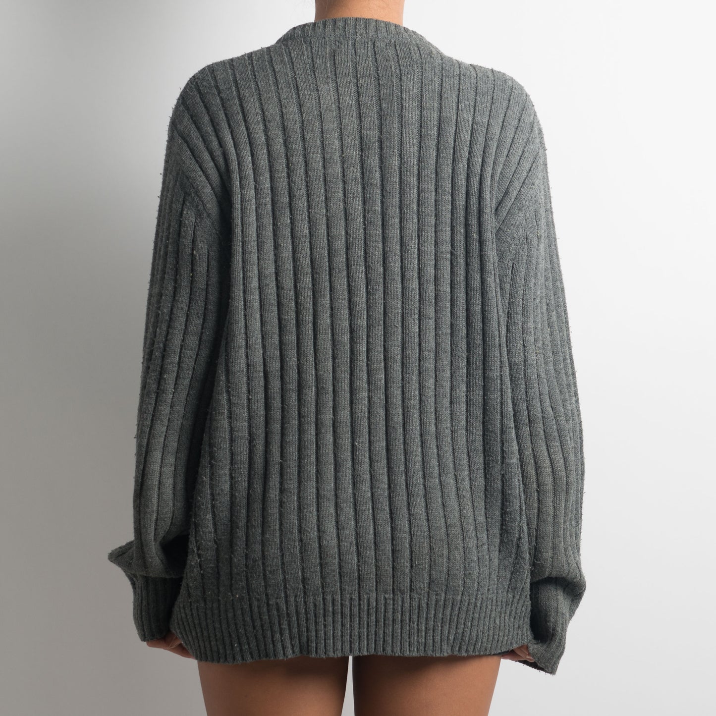 GREY SKATER STYLE KNIT