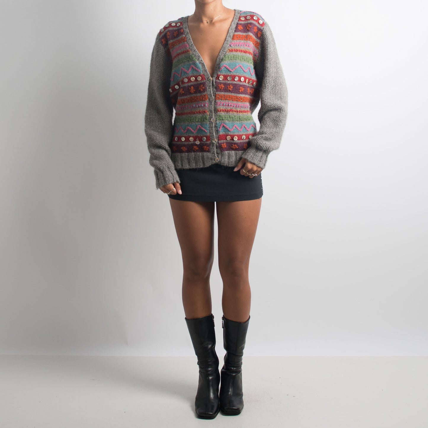 THICK KNIT CARDIGAN