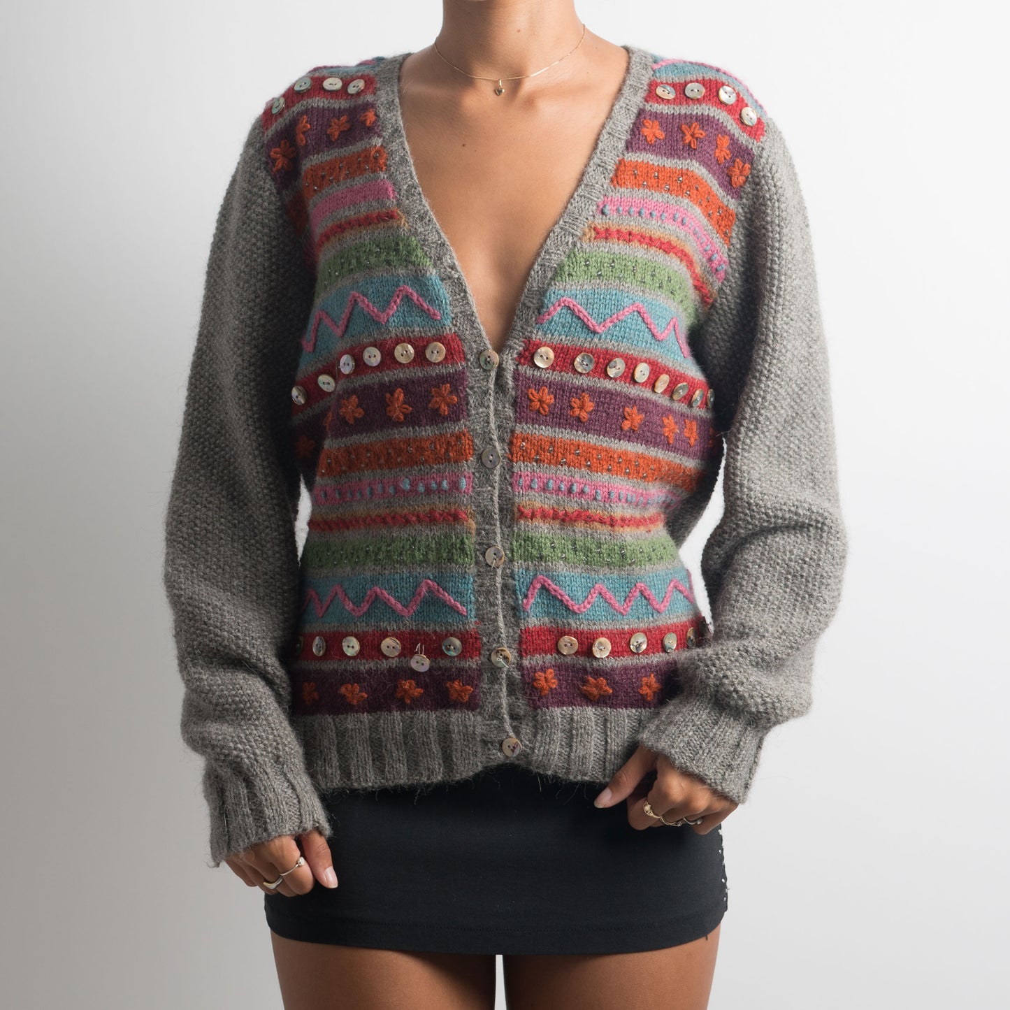 THICK KNIT CARDIGAN