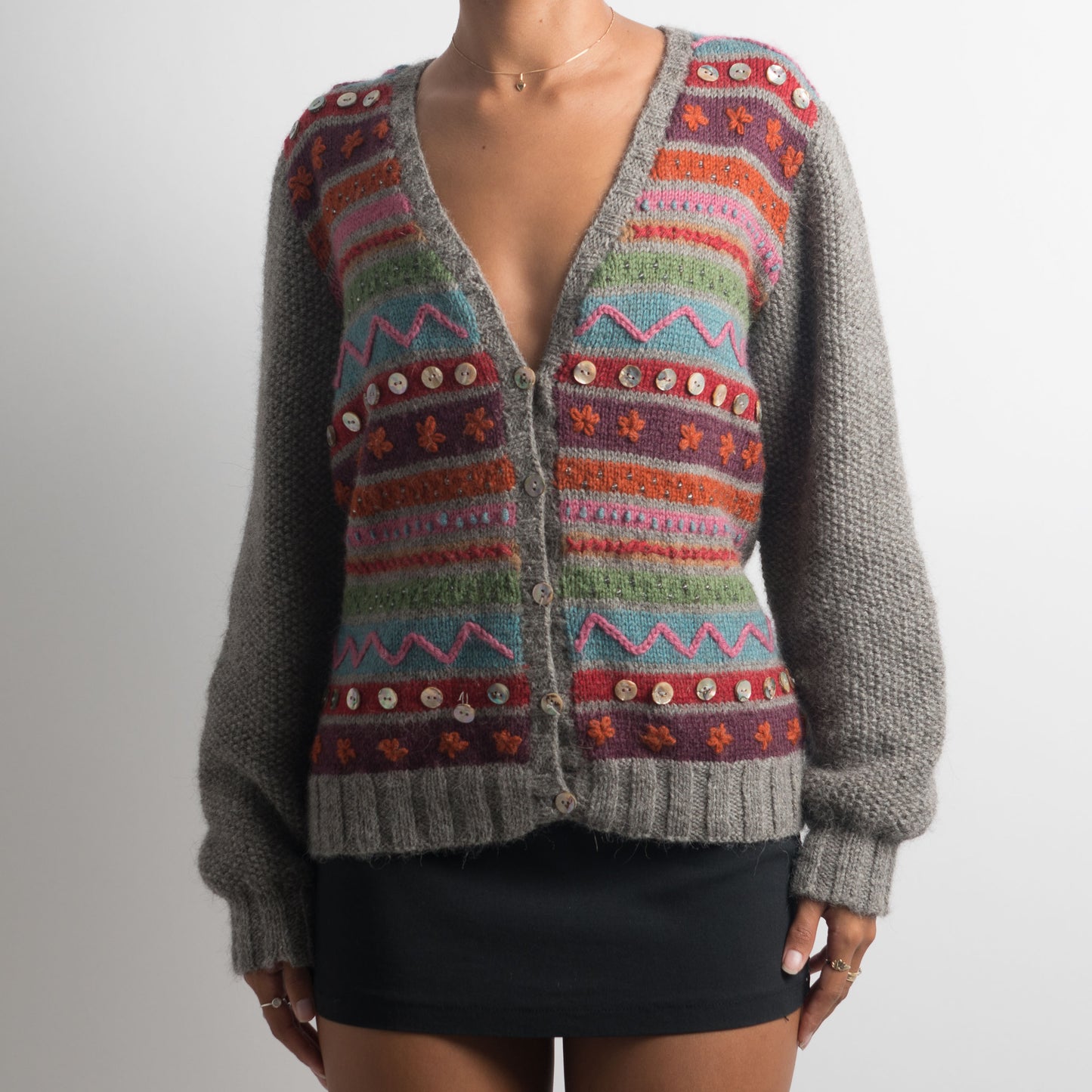 THICK KNIT CARDIGAN