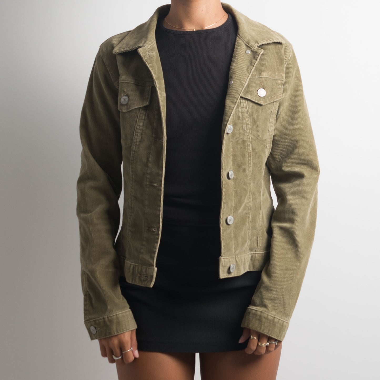 KHAKI CORDUROY JACKET