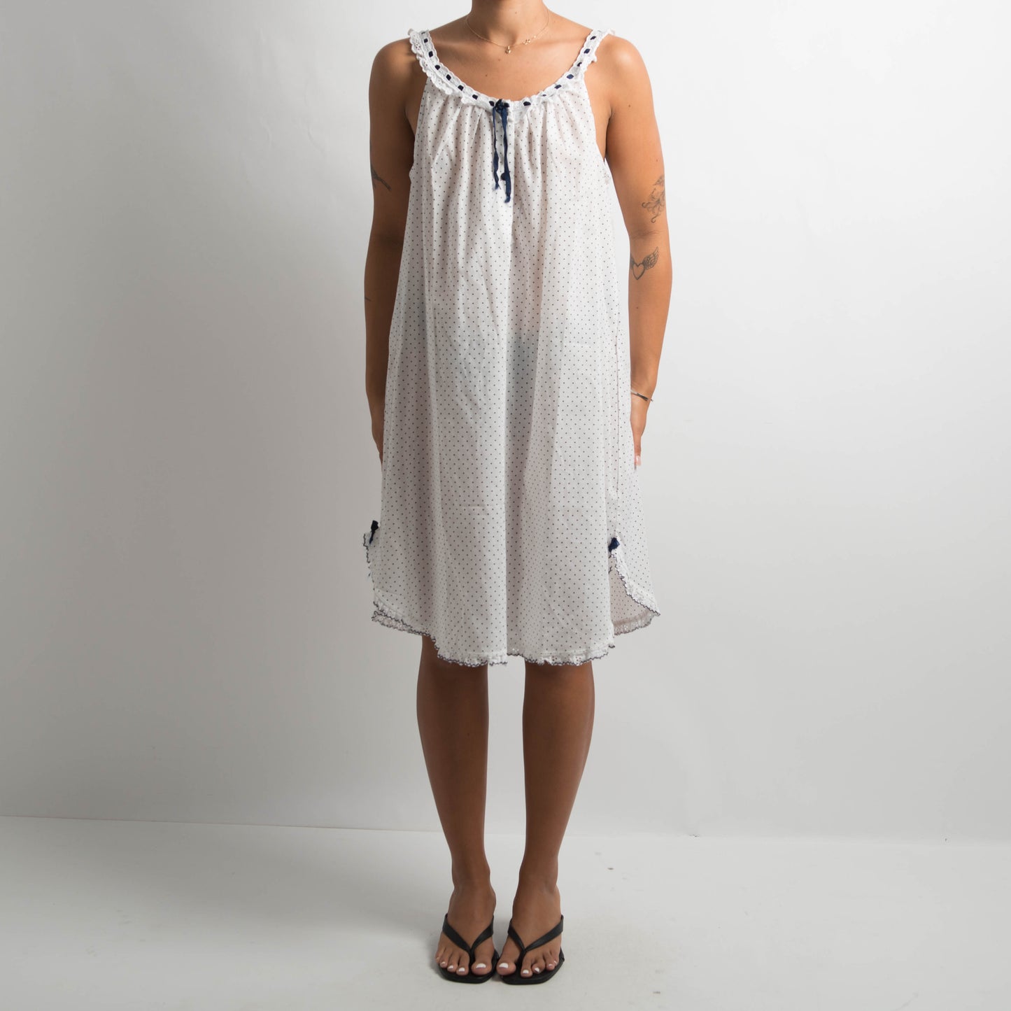 POLKA DOT NIGHTGOWN
