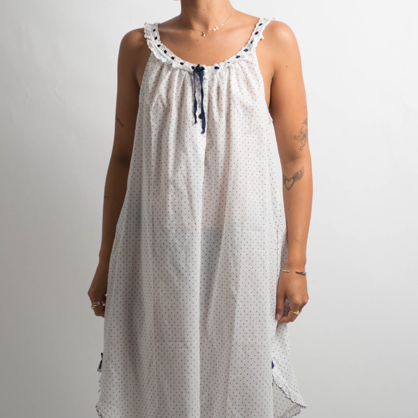 POLKA DOT NIGHTGOWN