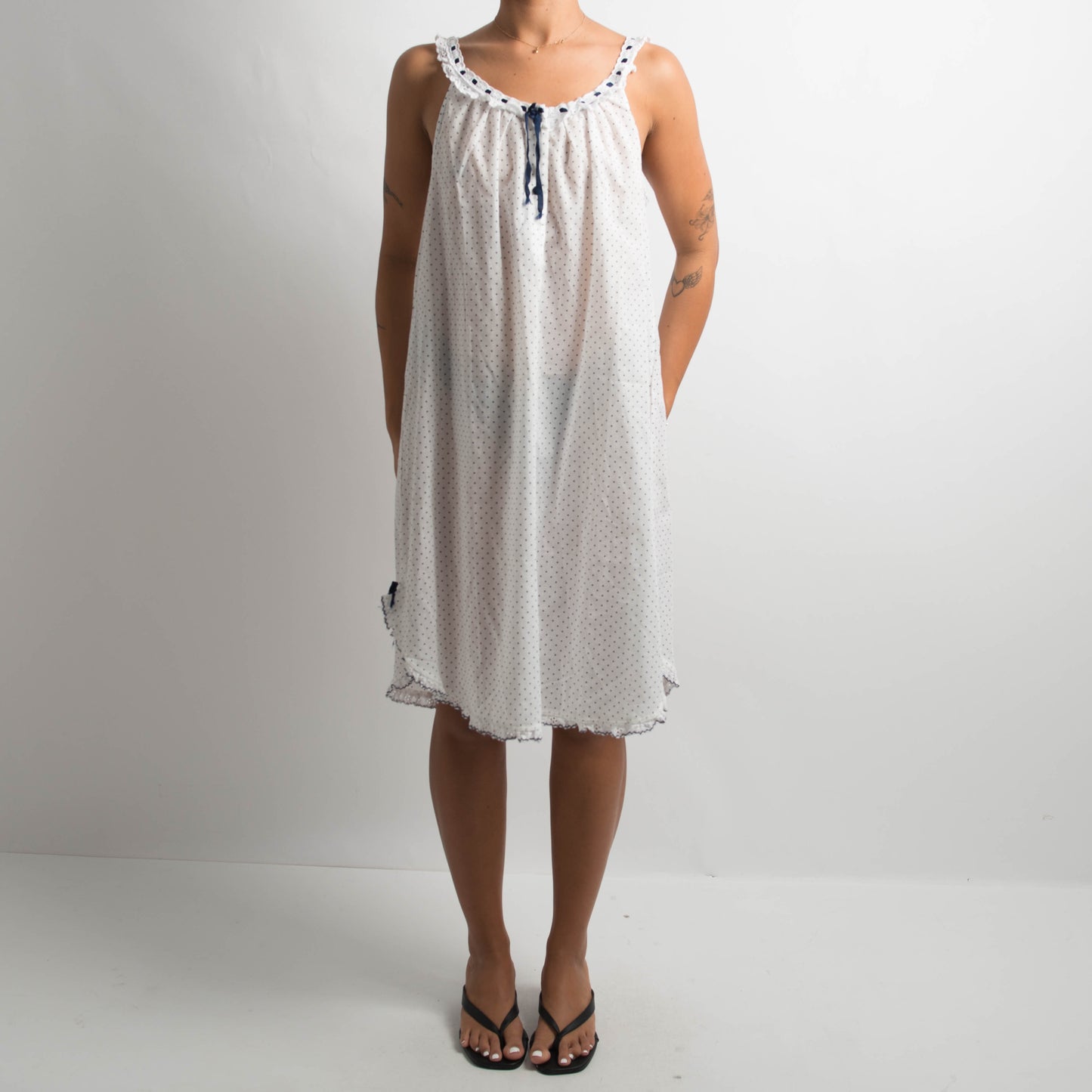 POLKA DOT NIGHTGOWN