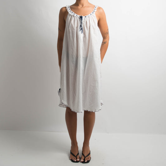 POLKA DOT NIGHTGOWN