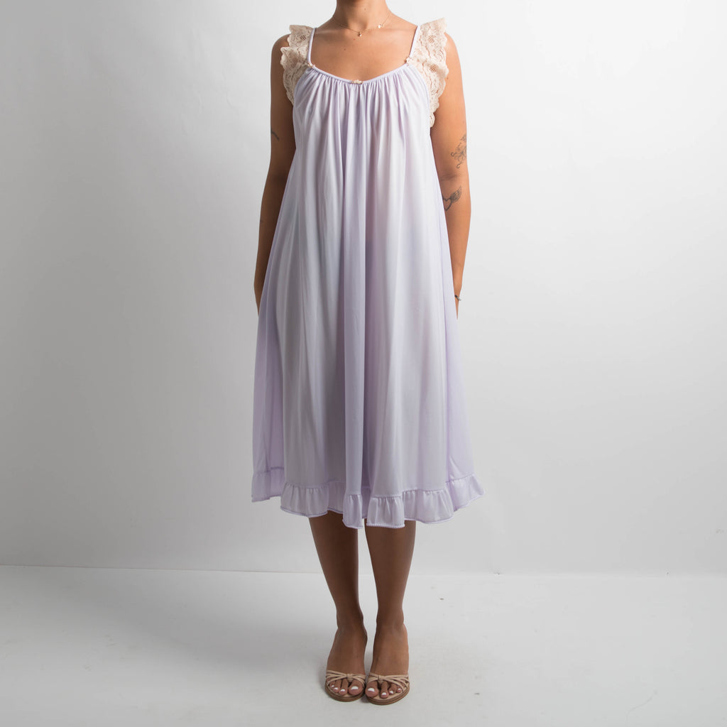PALE PURPLE NIGHTGOWN
