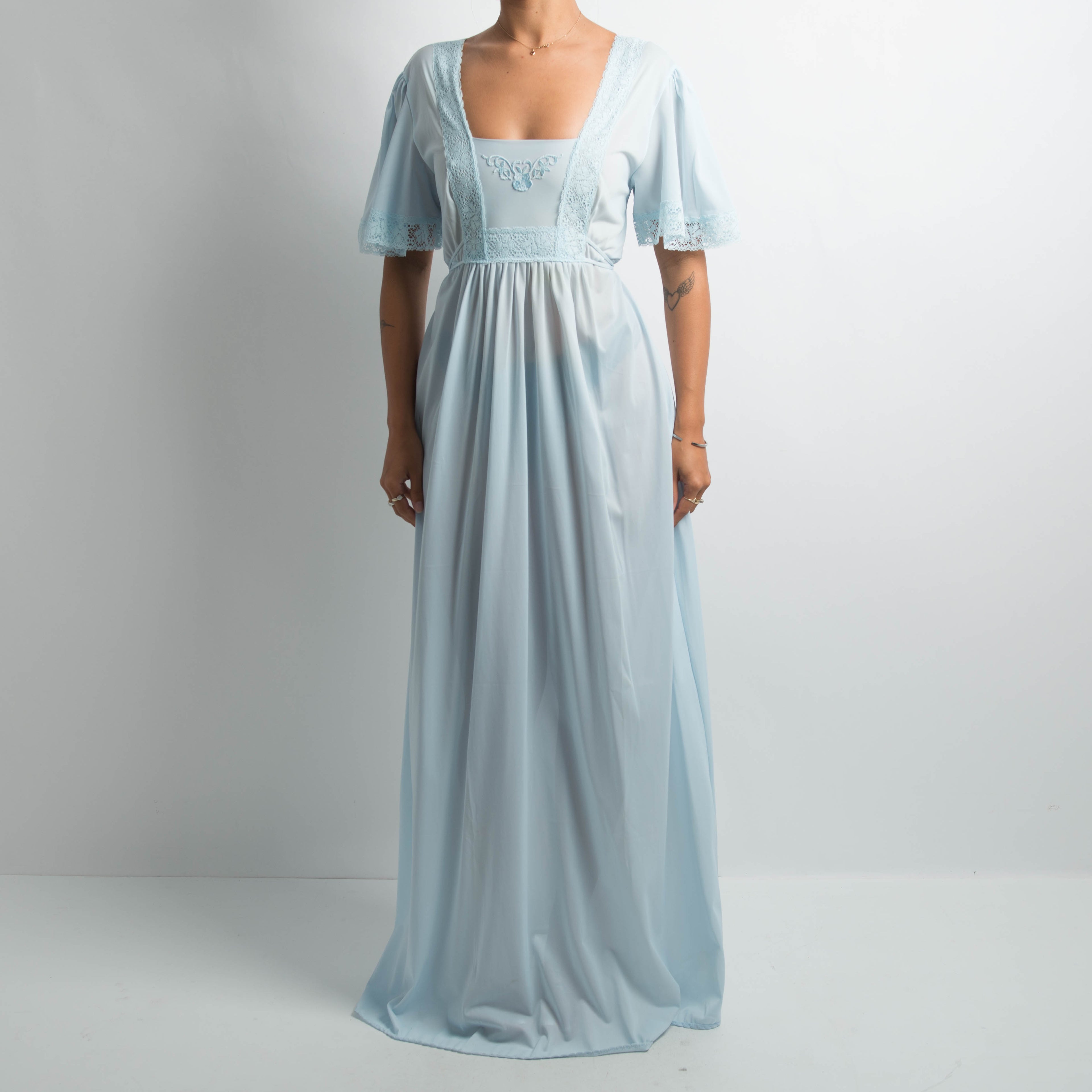BABY BLUE NIGHTGOWN