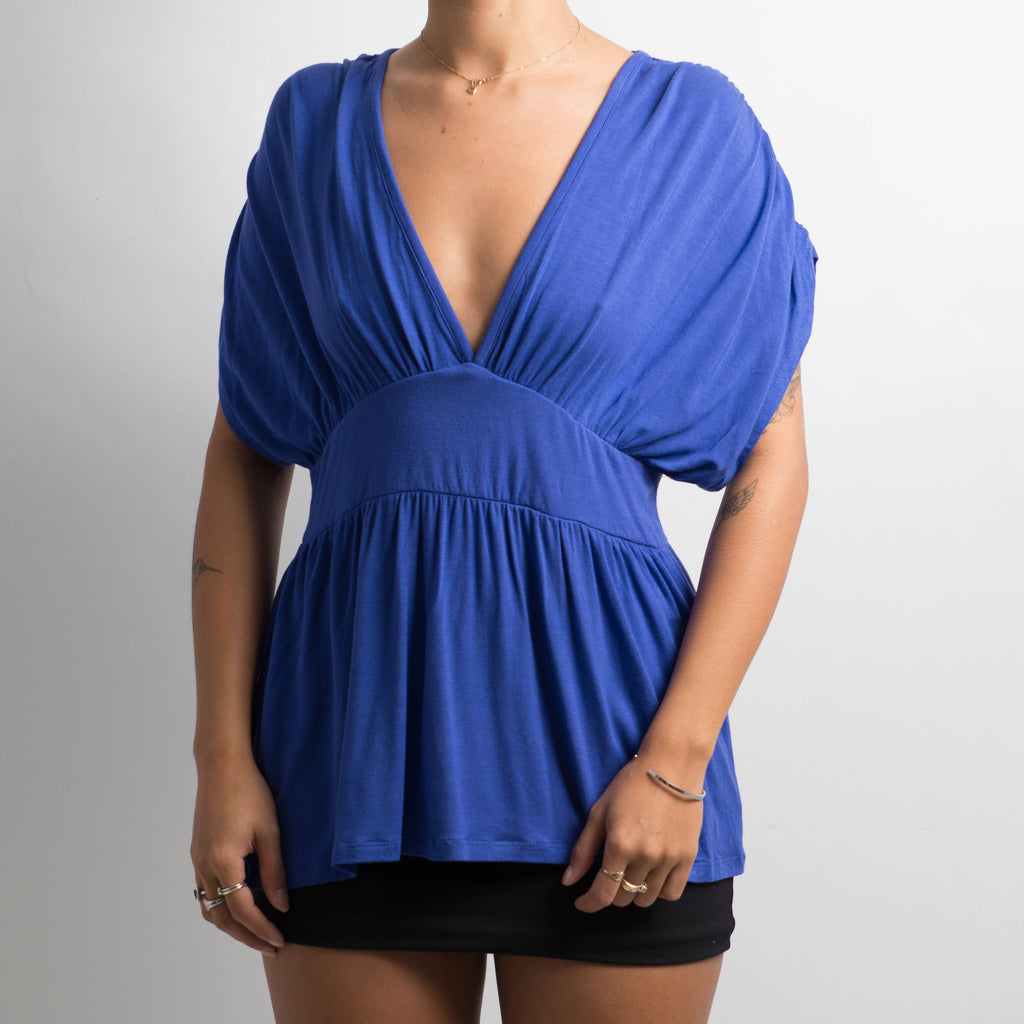 VIOLET BABYDOLL TOP