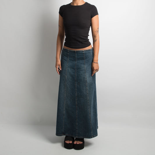 DENIM MAXI SKIRT