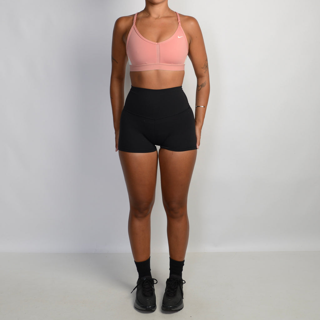 PINK NIKE SPORTS BRA