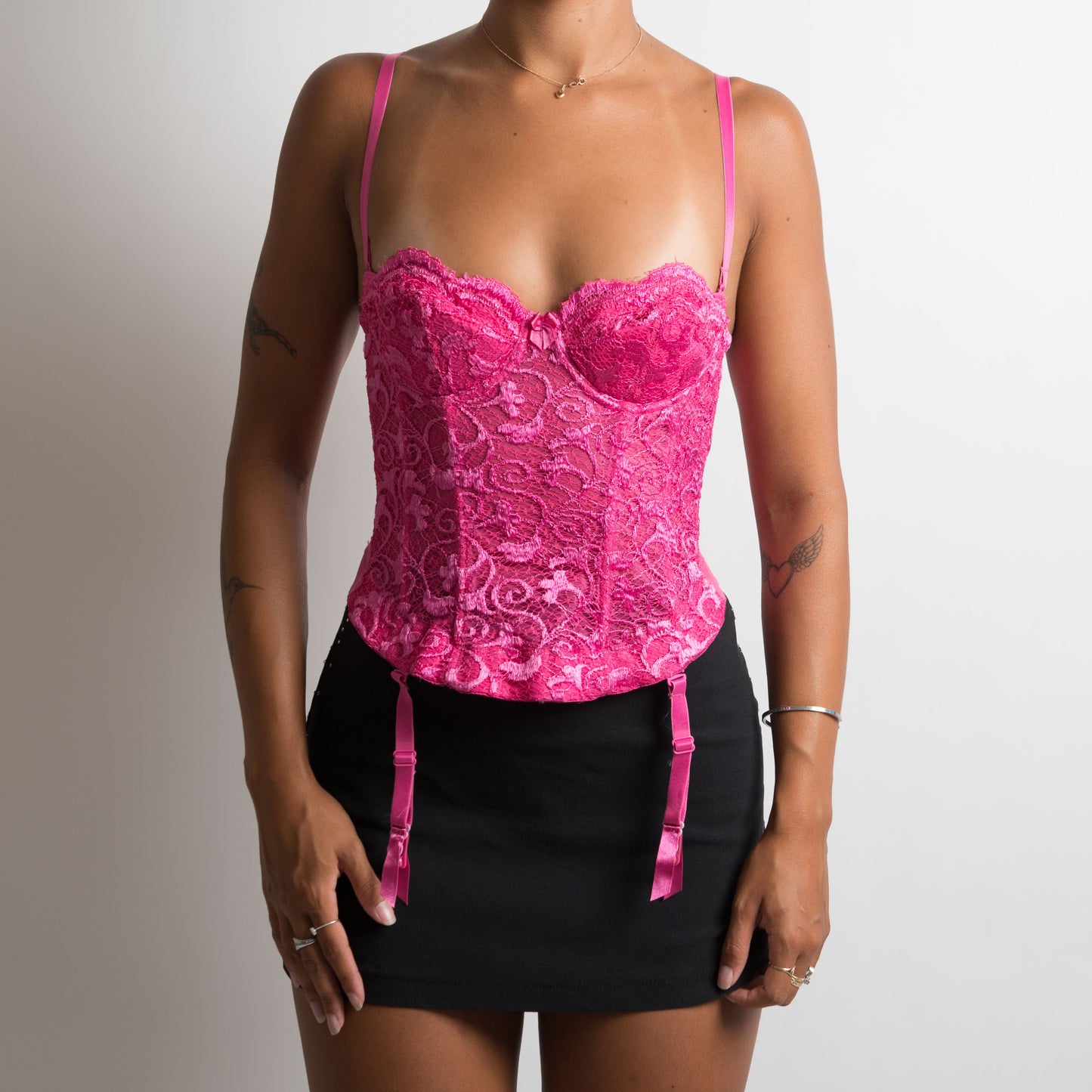 HOT PINK BUSTIER