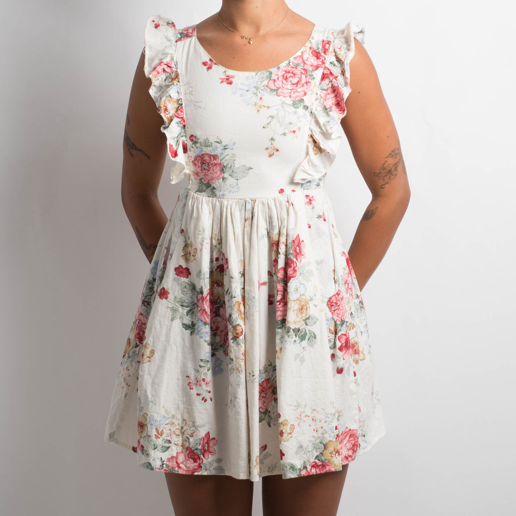 FLORAL SUMMER MINI DRESS
