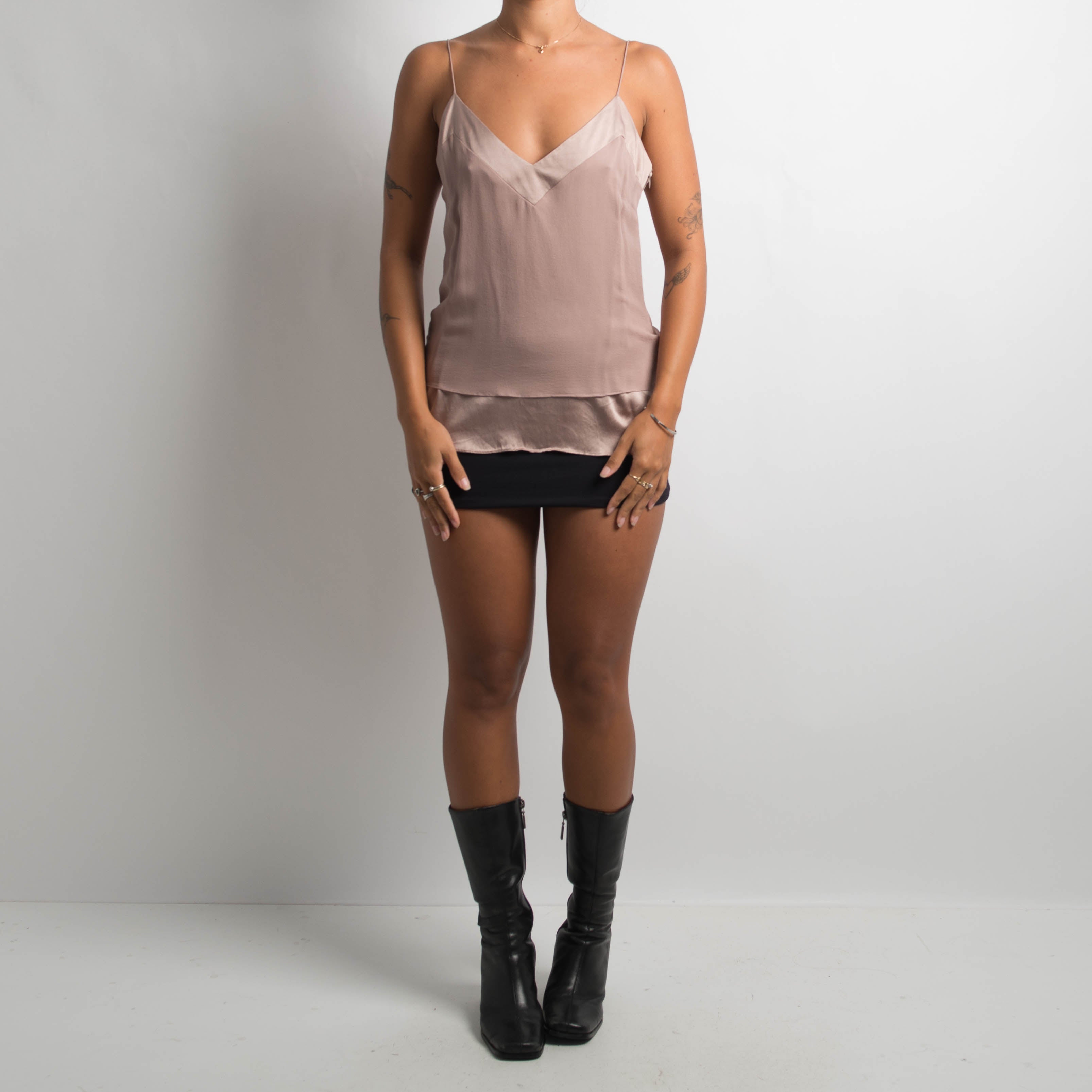SILK LAYERED CAMISOLE