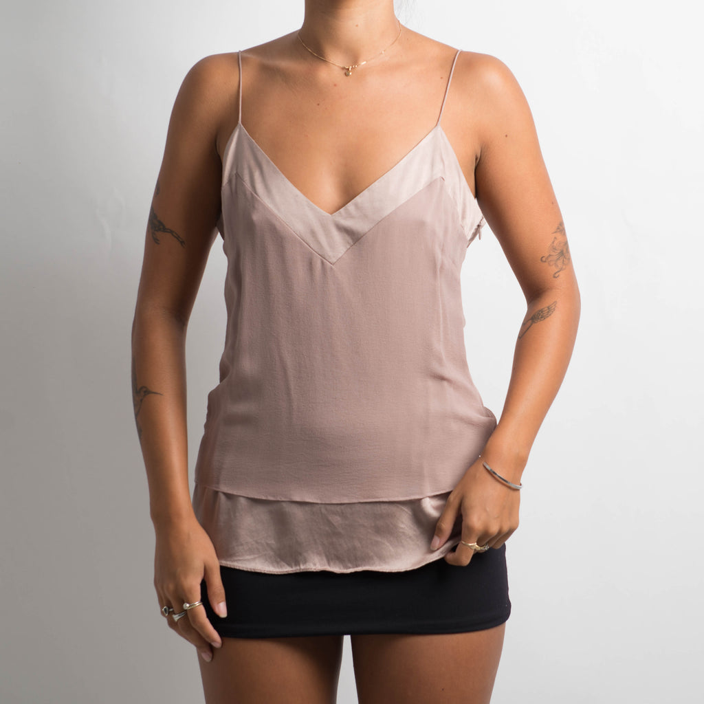 SILK LAYERED CAMISOLE