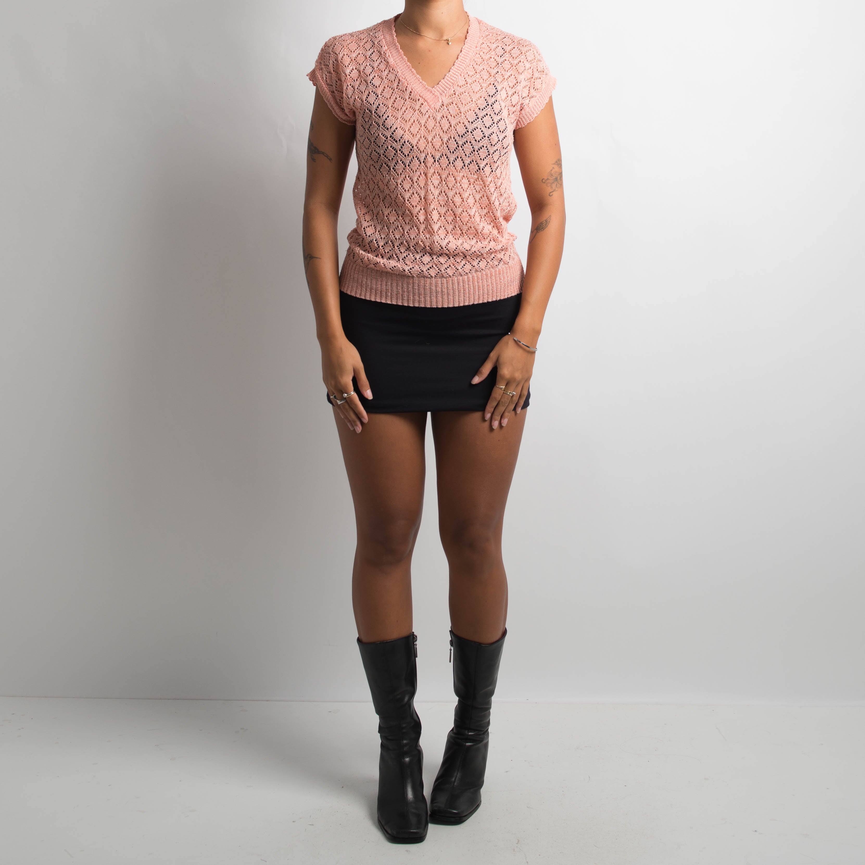 SHEER PINK TOP