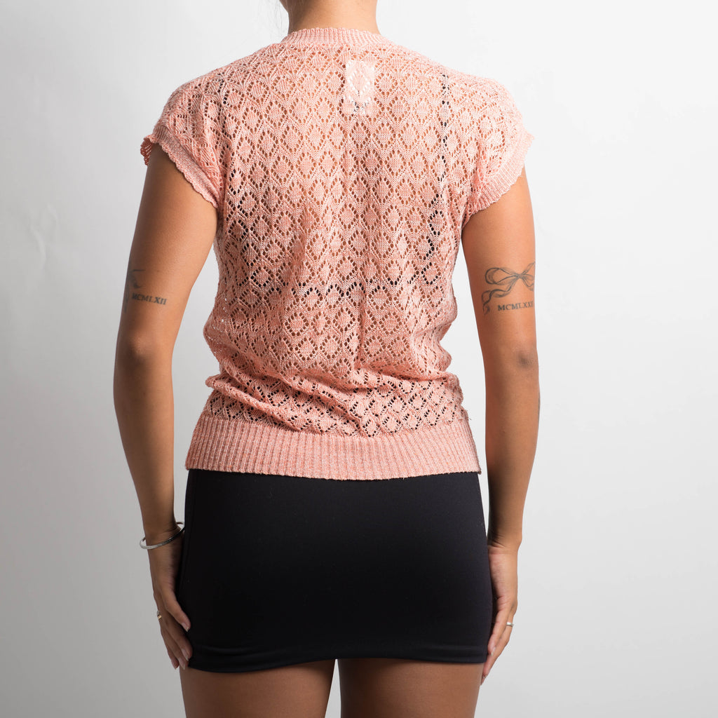 SHEER PINK TOP