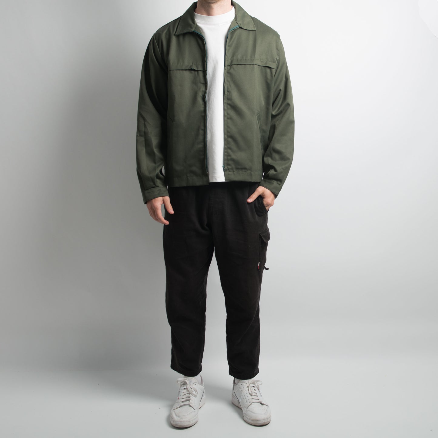 GREEN HARRINGTON JACKET