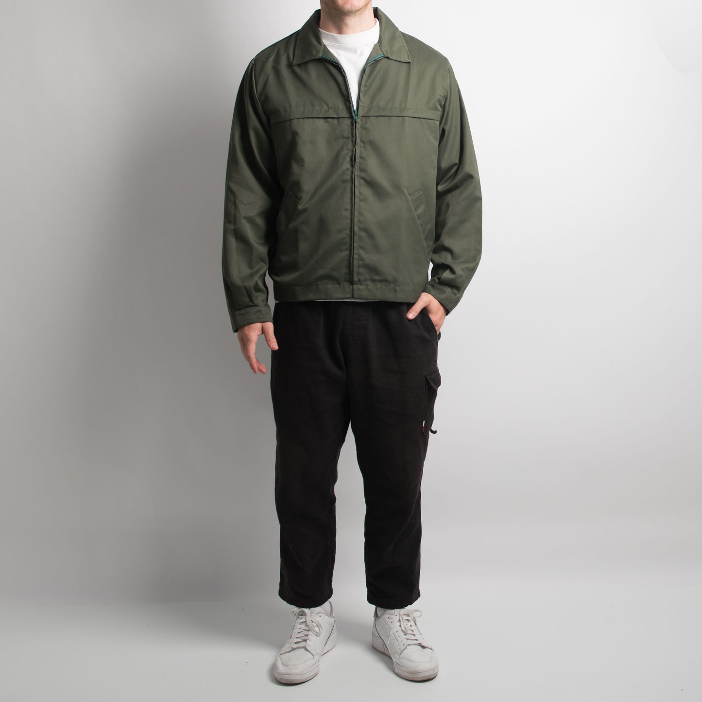 GREEN HARRINGTON JACKET