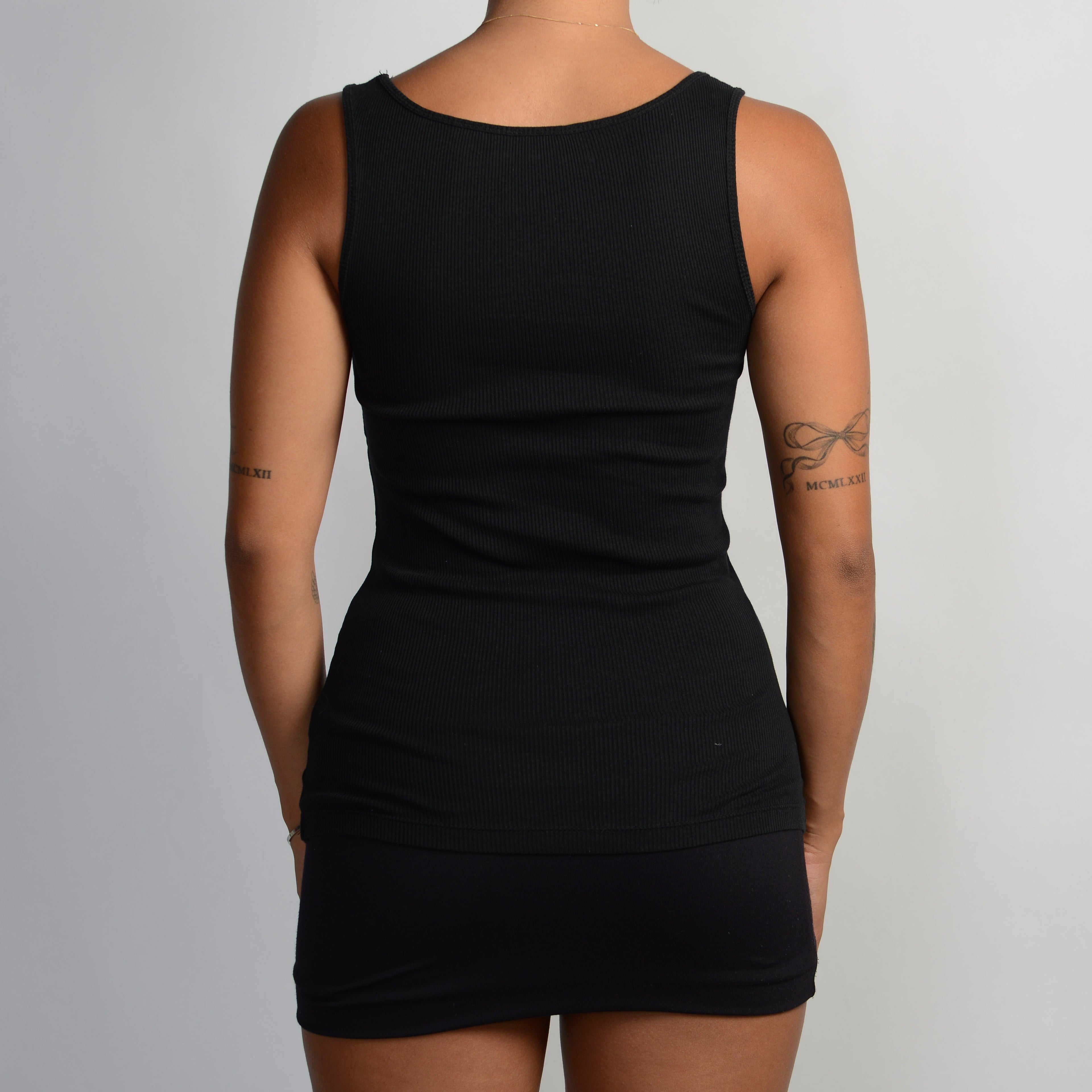 BLACK SEQUIN TANK TOP