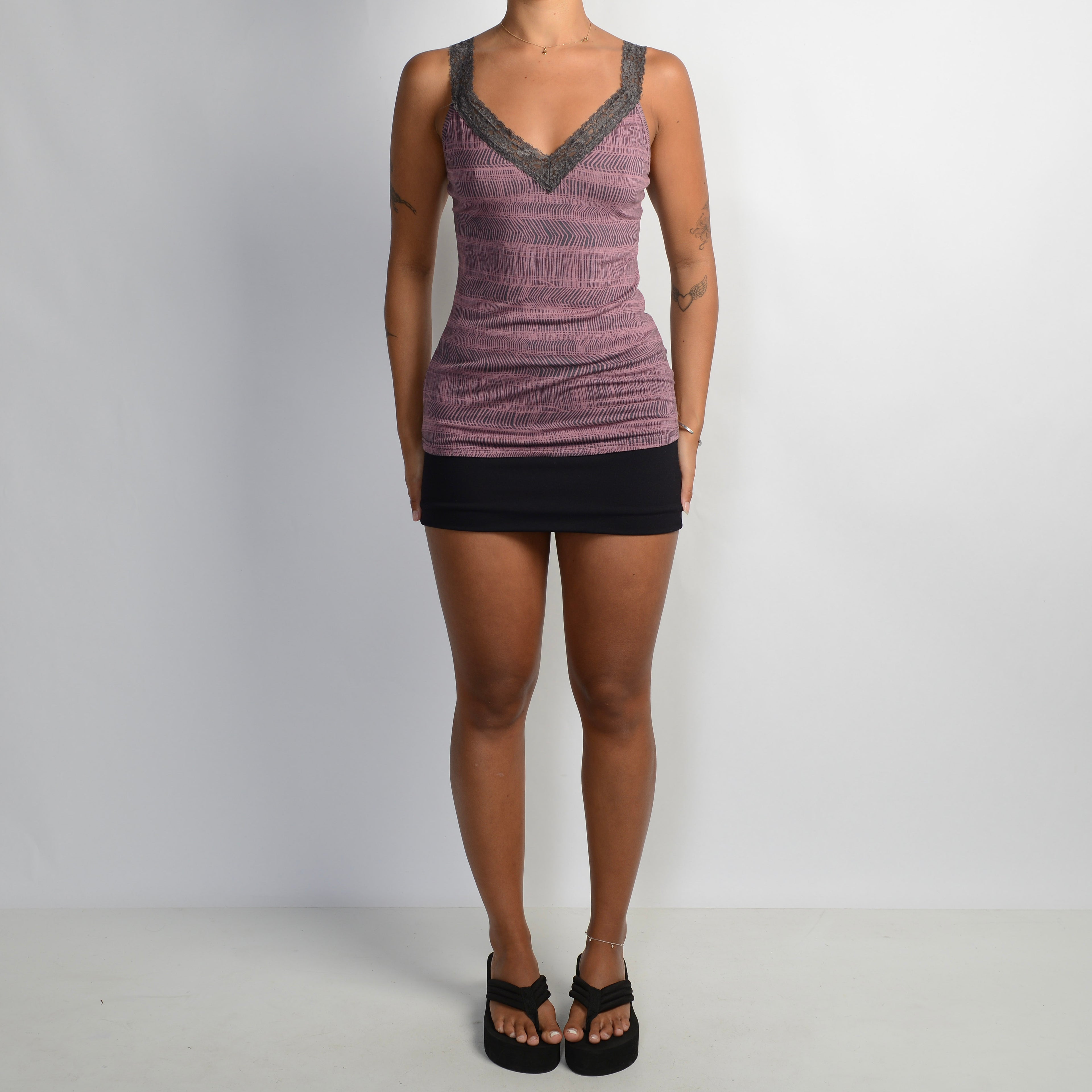 SLINKY PATTERN CAMISOLE