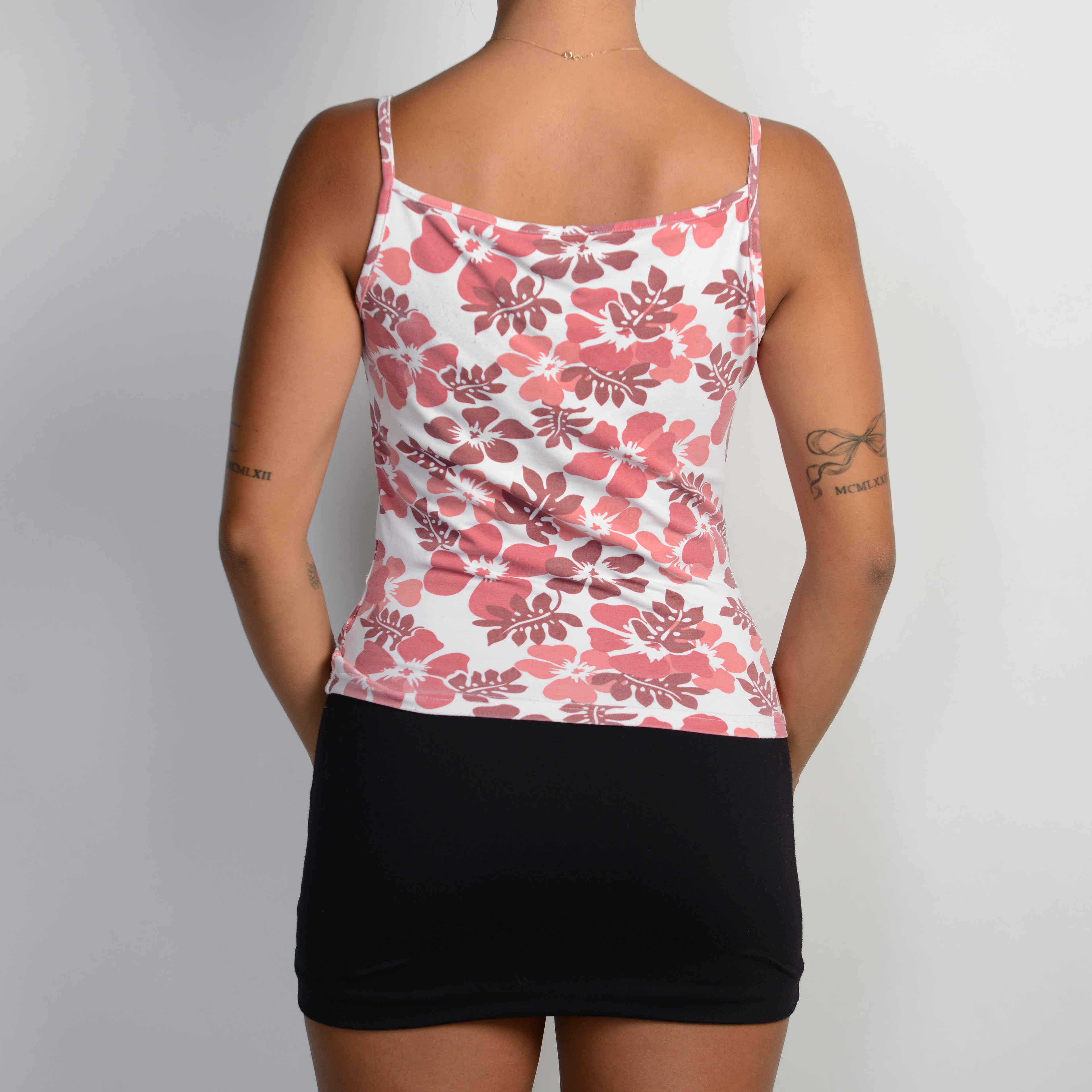 FLORAL HIBISCUS CAMISOLE