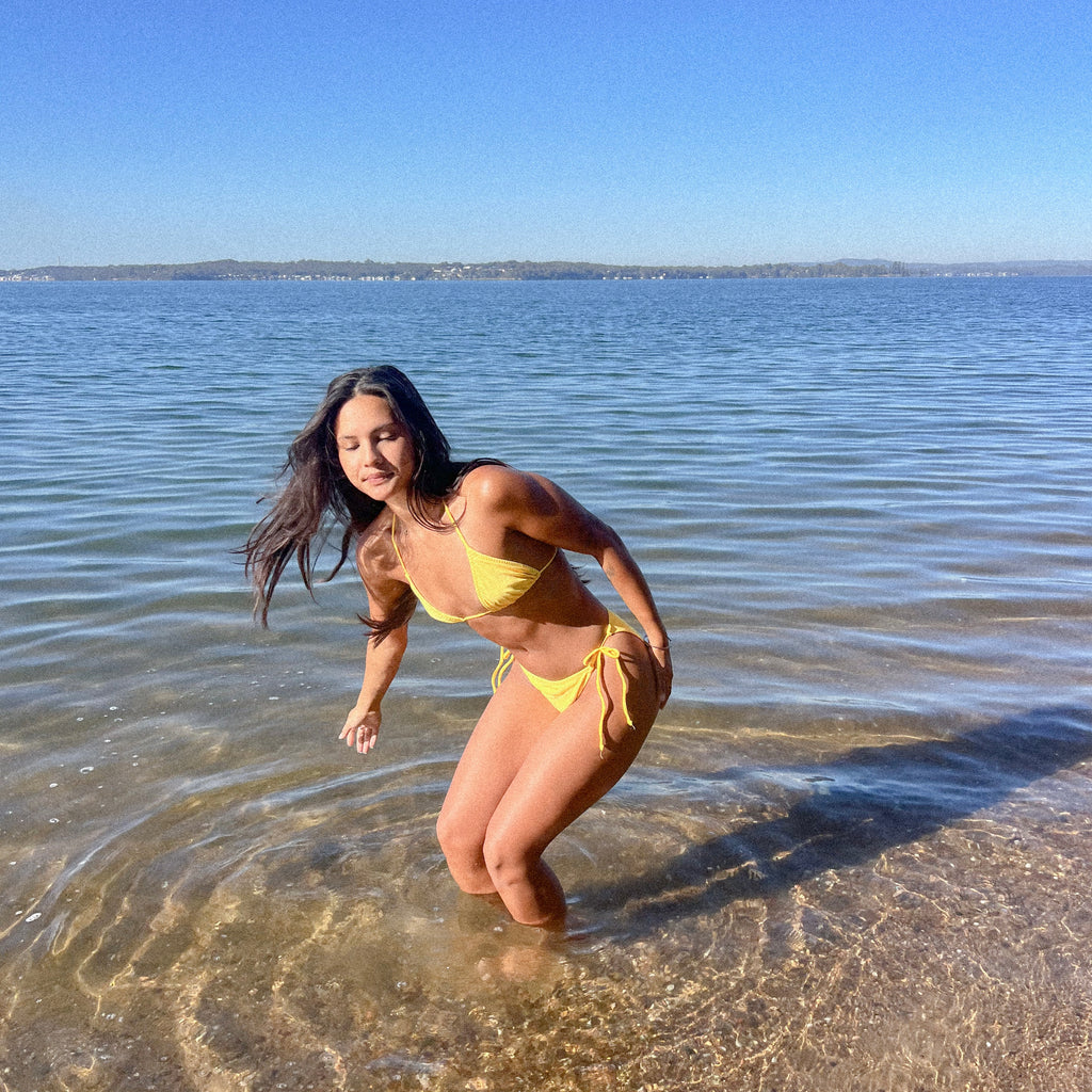 CANARY STRING BIKINI