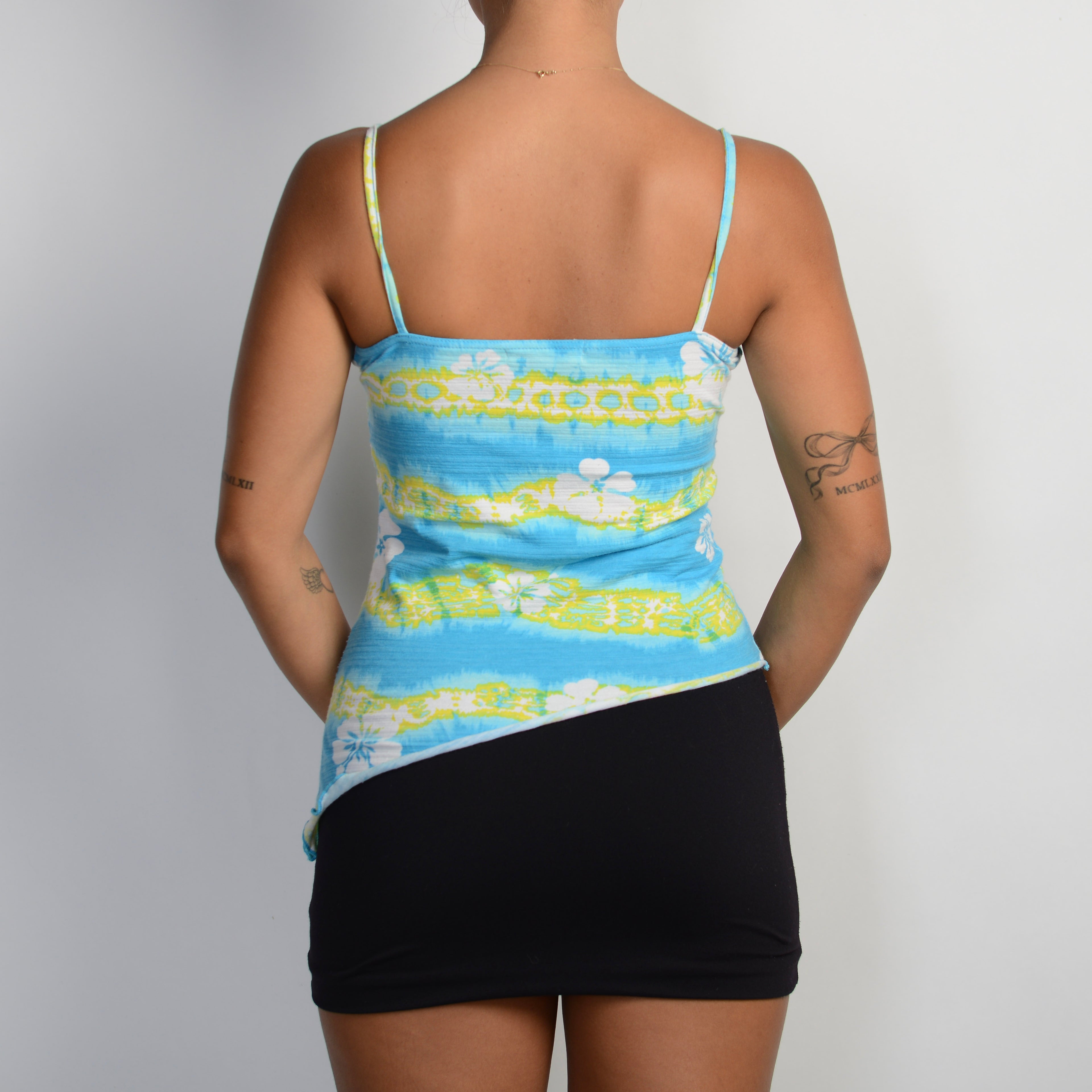 TIE DYE ASYMMETRIC CAMISOLE
