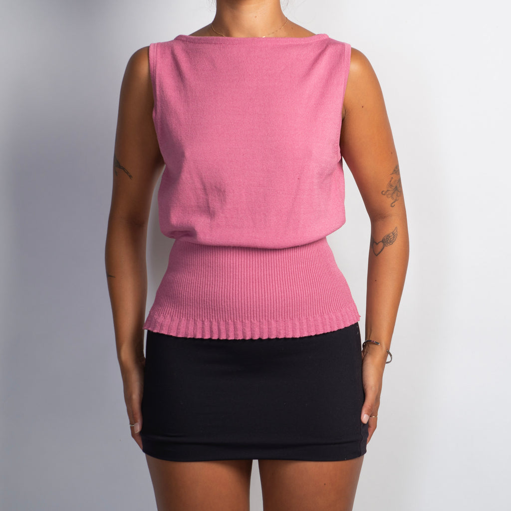 PINK KNIT TOP