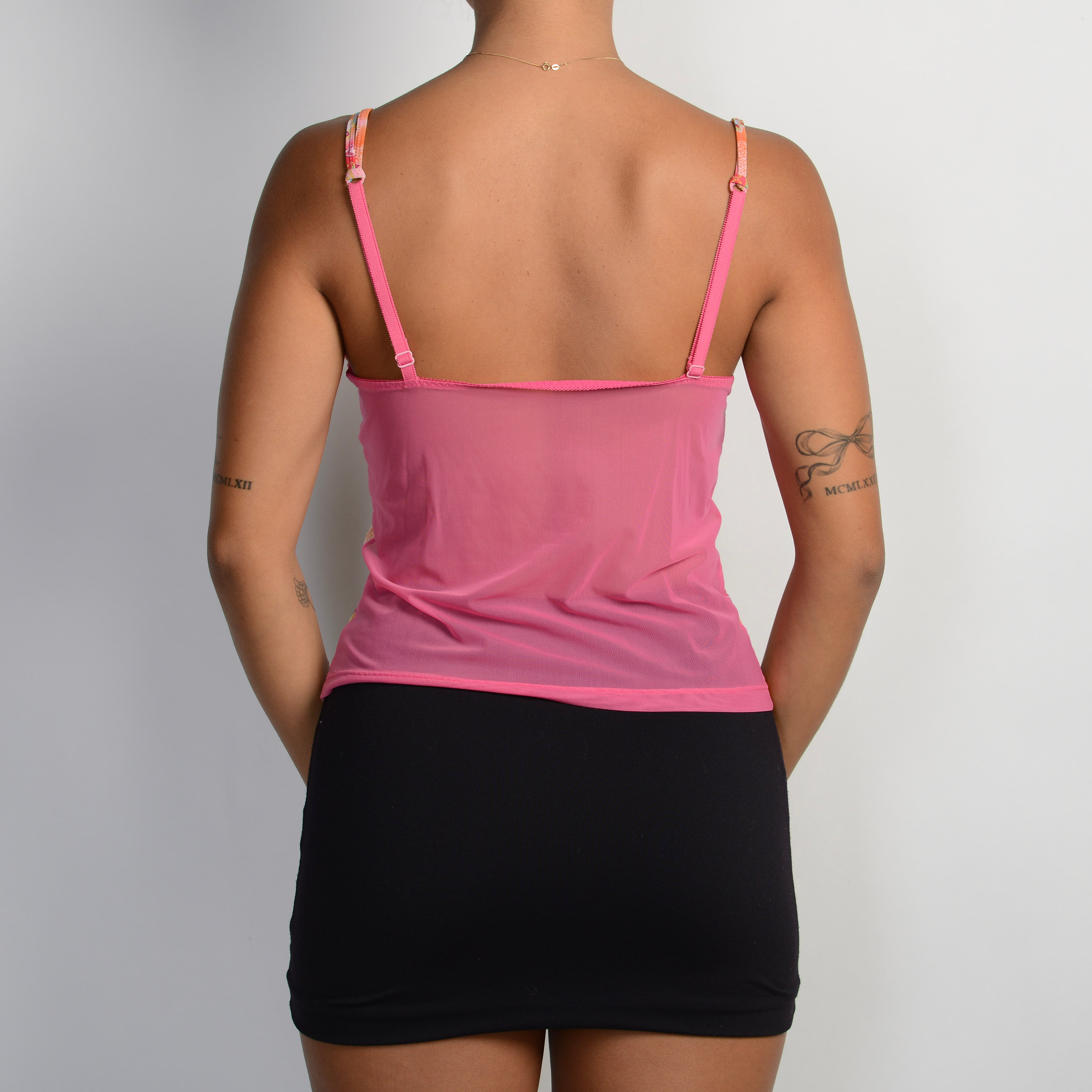 PAISLEY MESH CAMISOLE