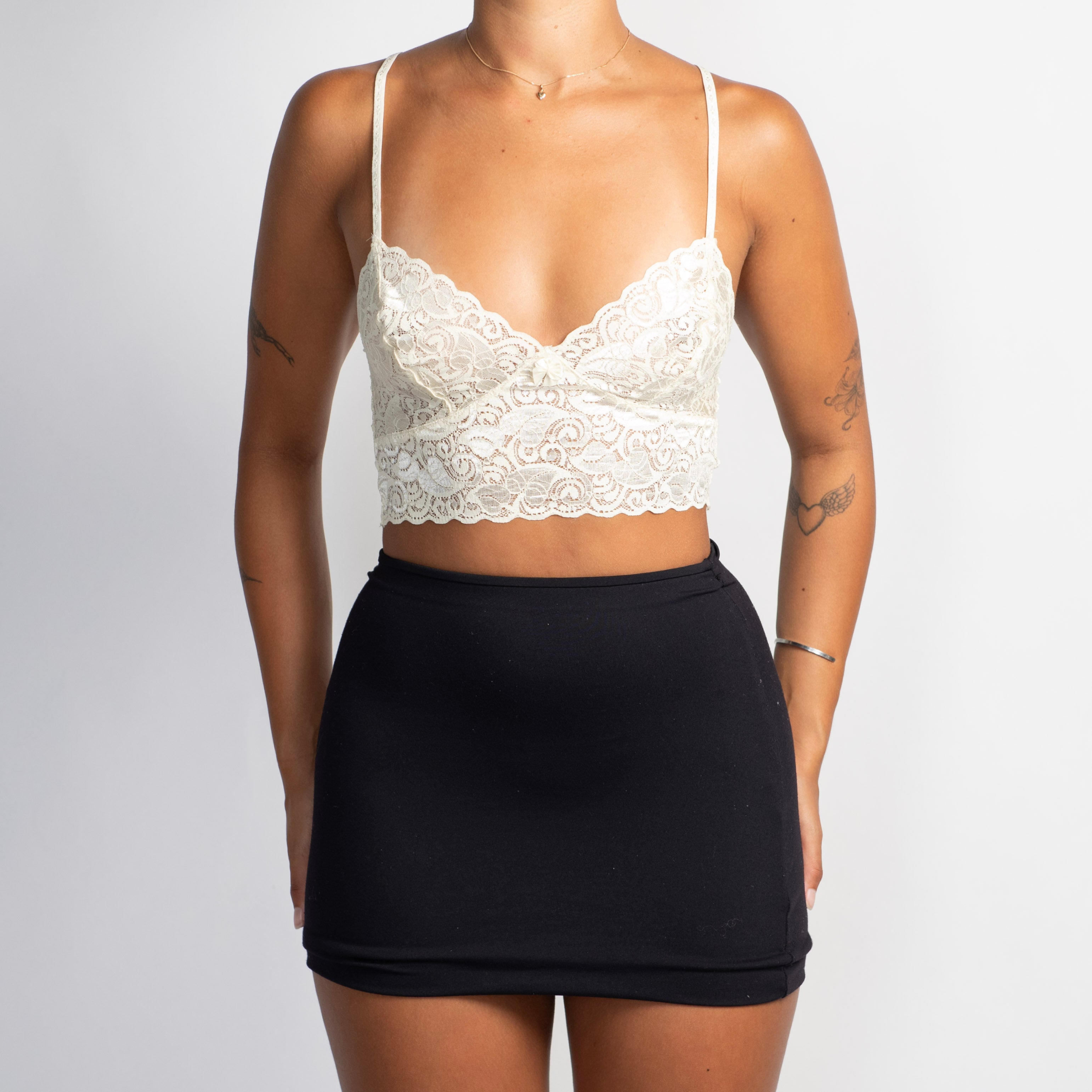 CREAM LACE CAMISOLE