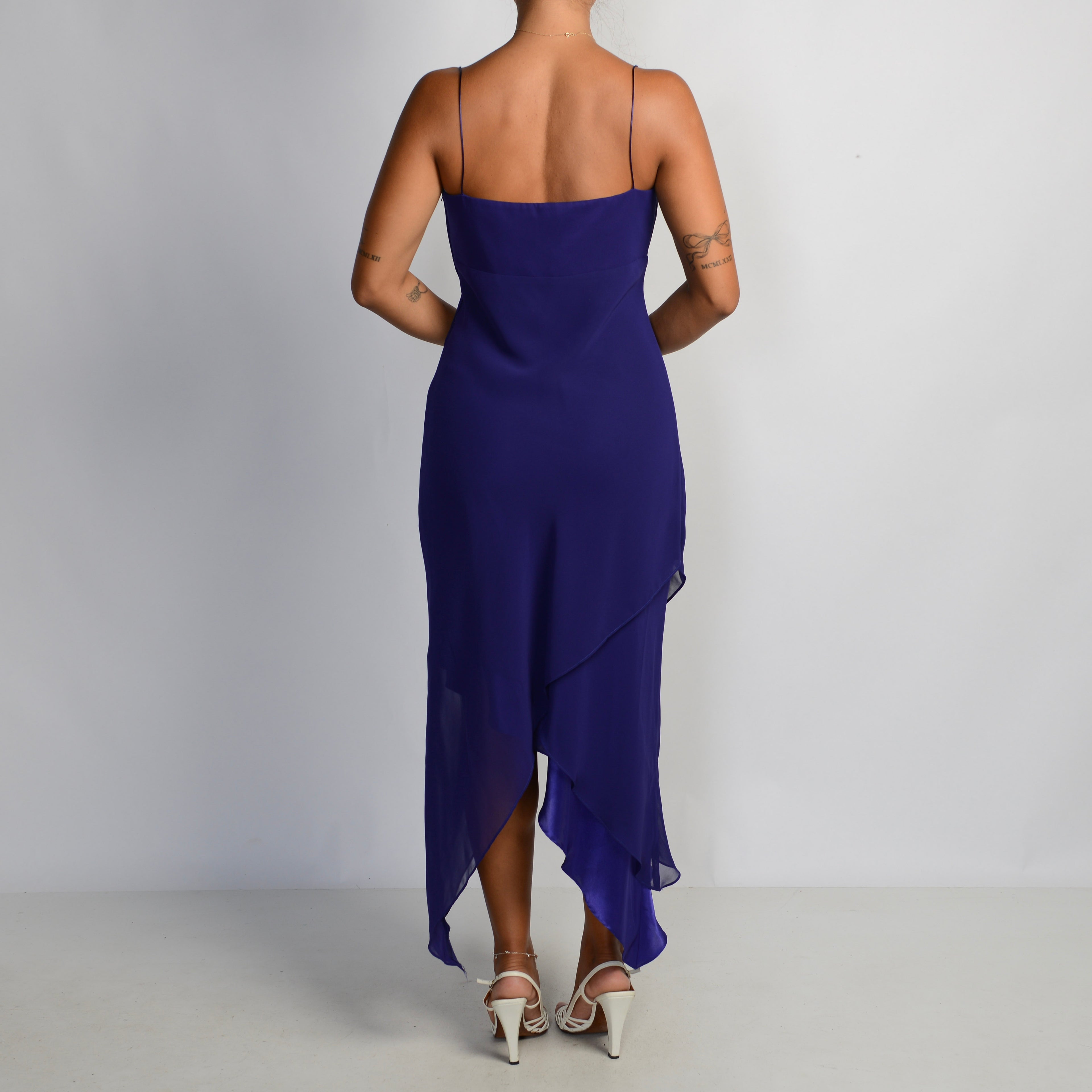 INDIGO LAYERED DRESS