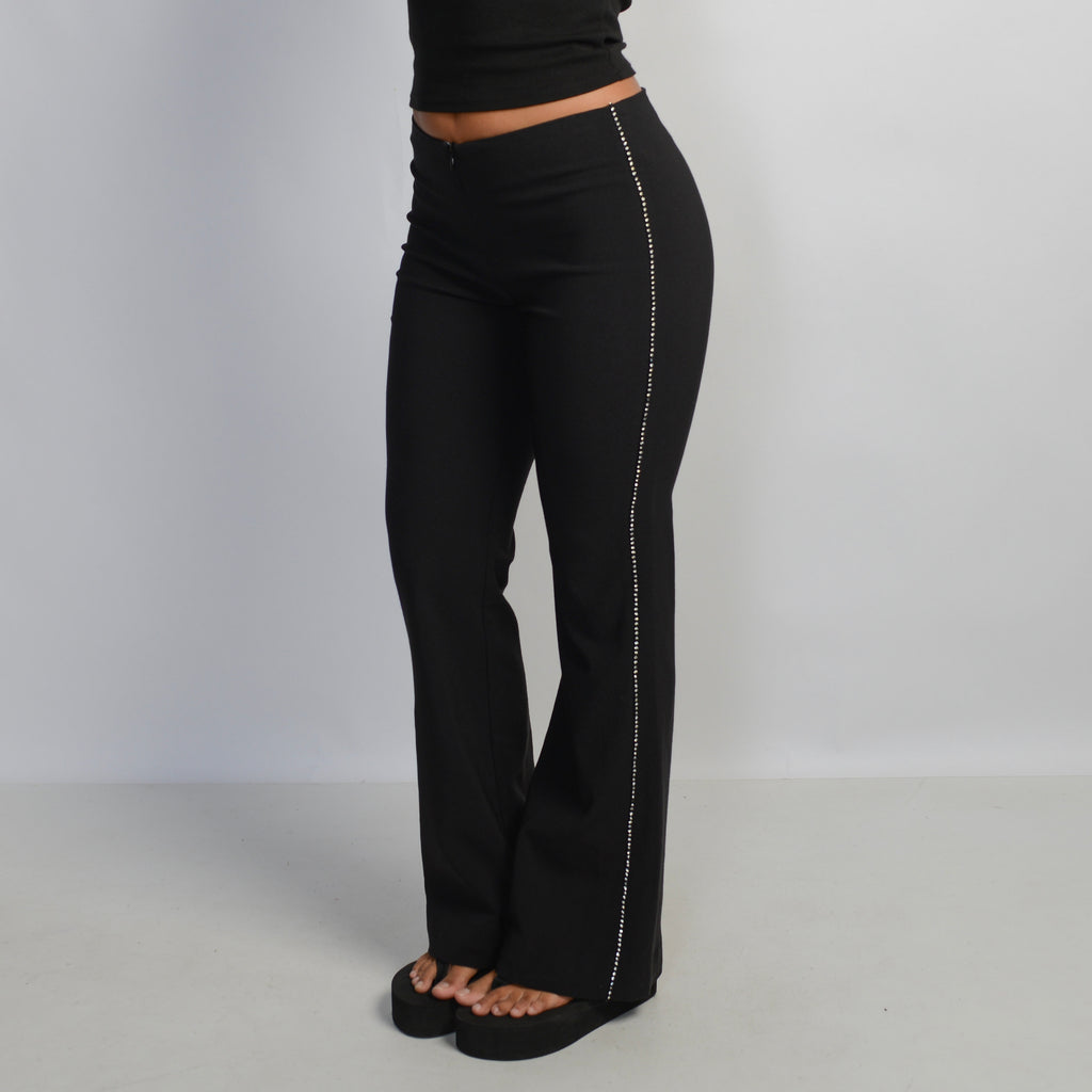 DIAMANTE BOOTCUT PANTS