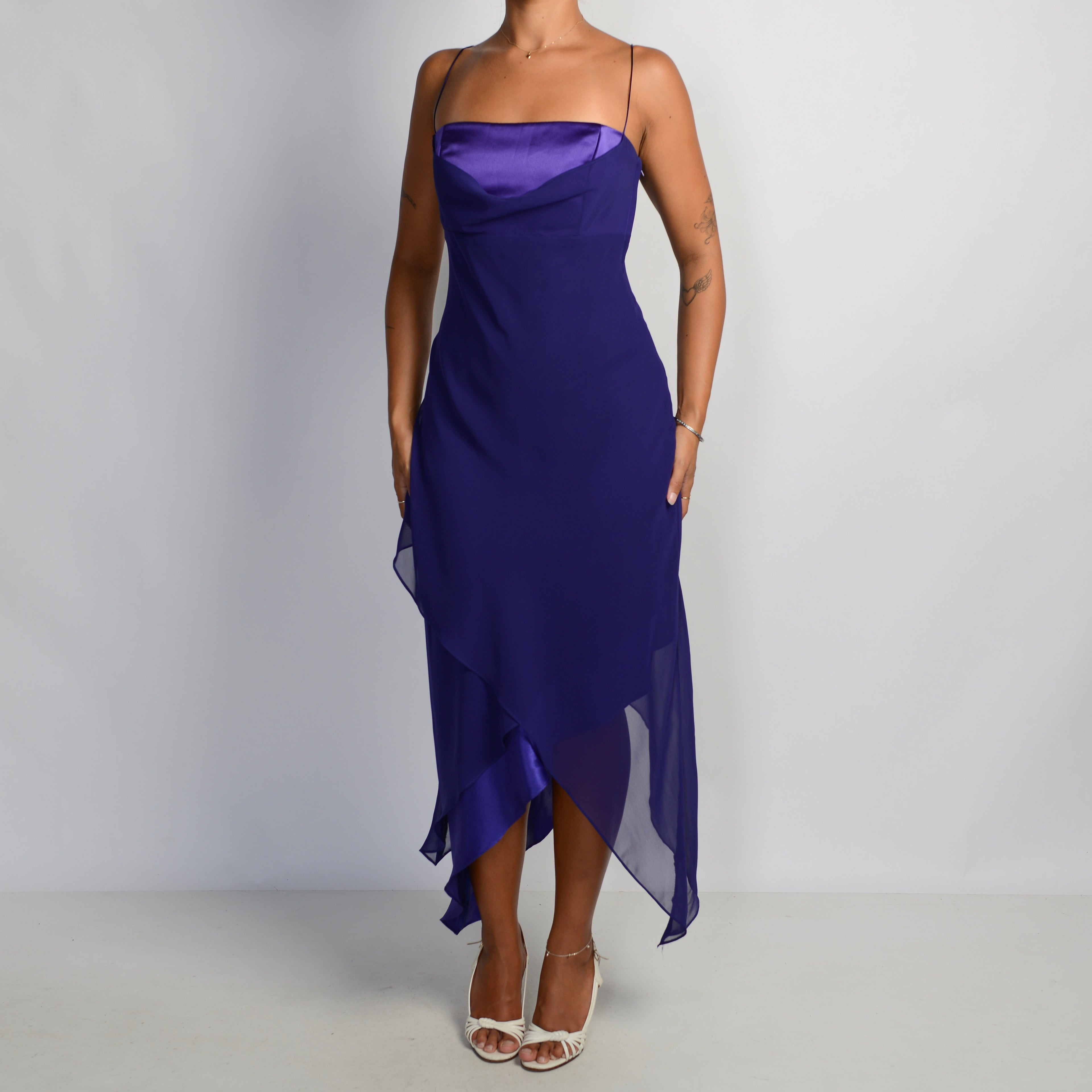 INDIGO LAYERED DRESS