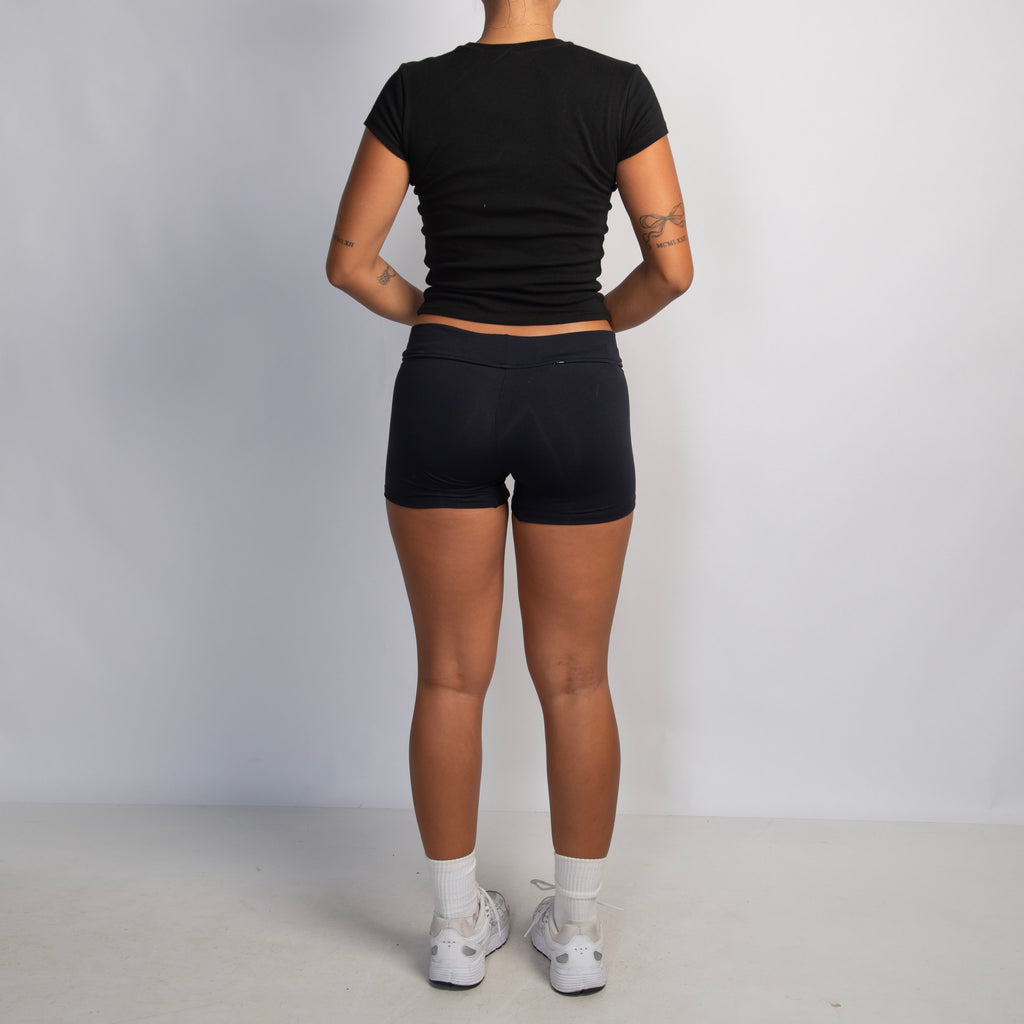 BLACK MICRO SHORTS
