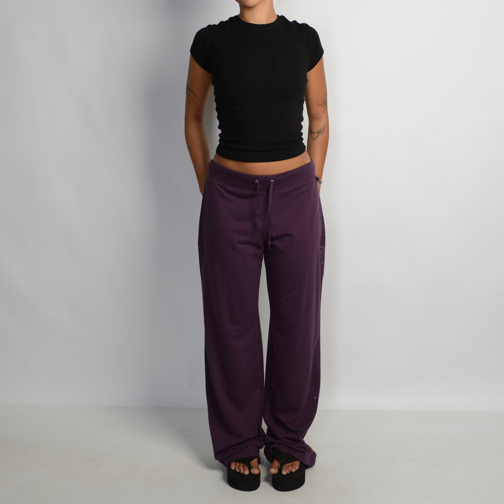 PURPLE DRAWSTRING SWEATPANTS