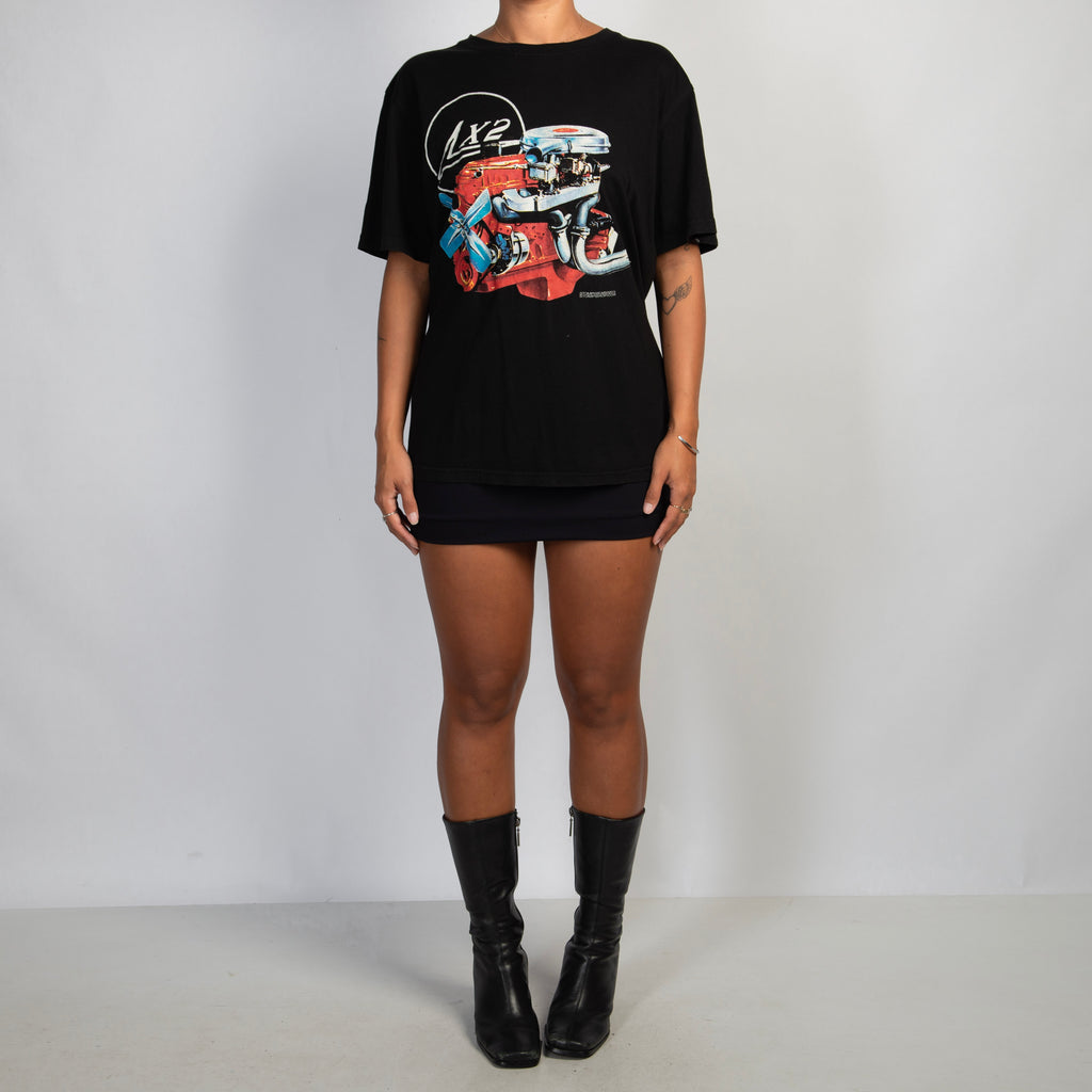 BLACK GRAPHIC TSHIRT