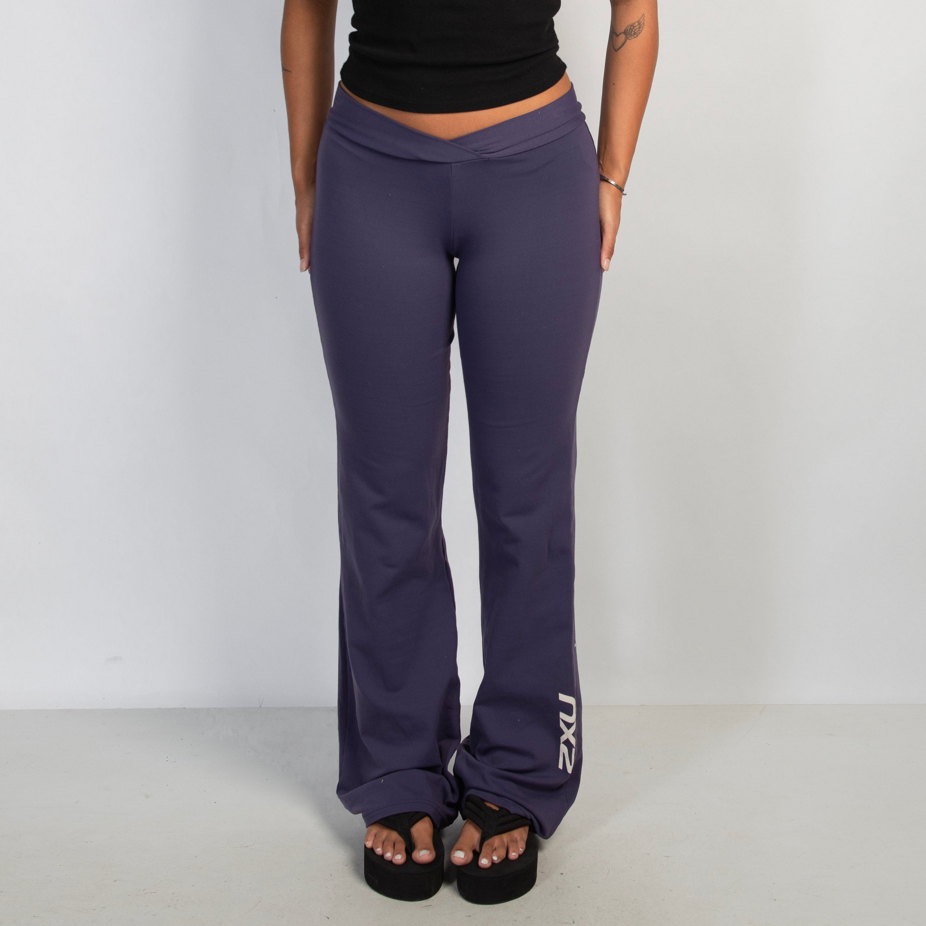 PURPLE V FRONT FLARES