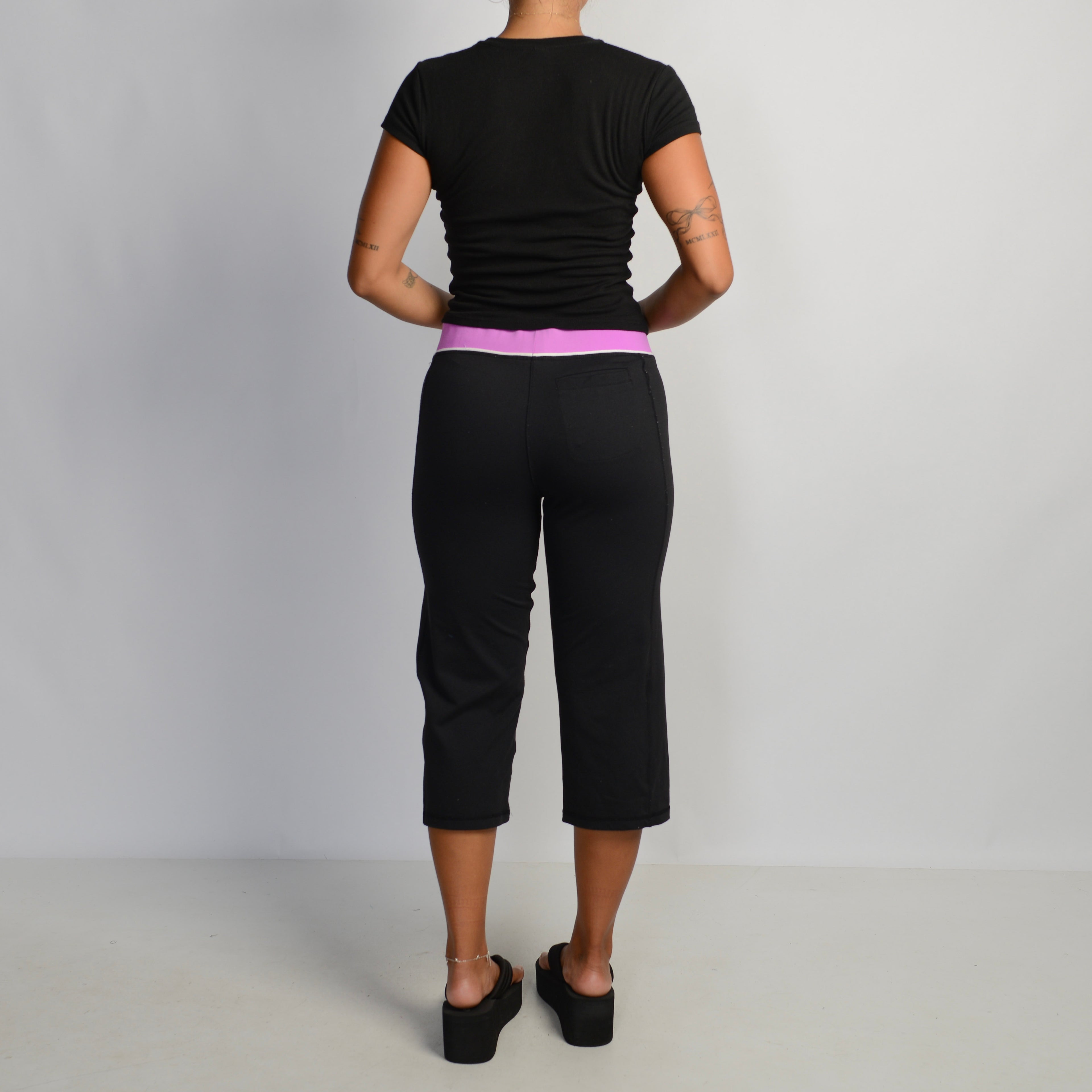 CROP KICK FLARE TIGHTS