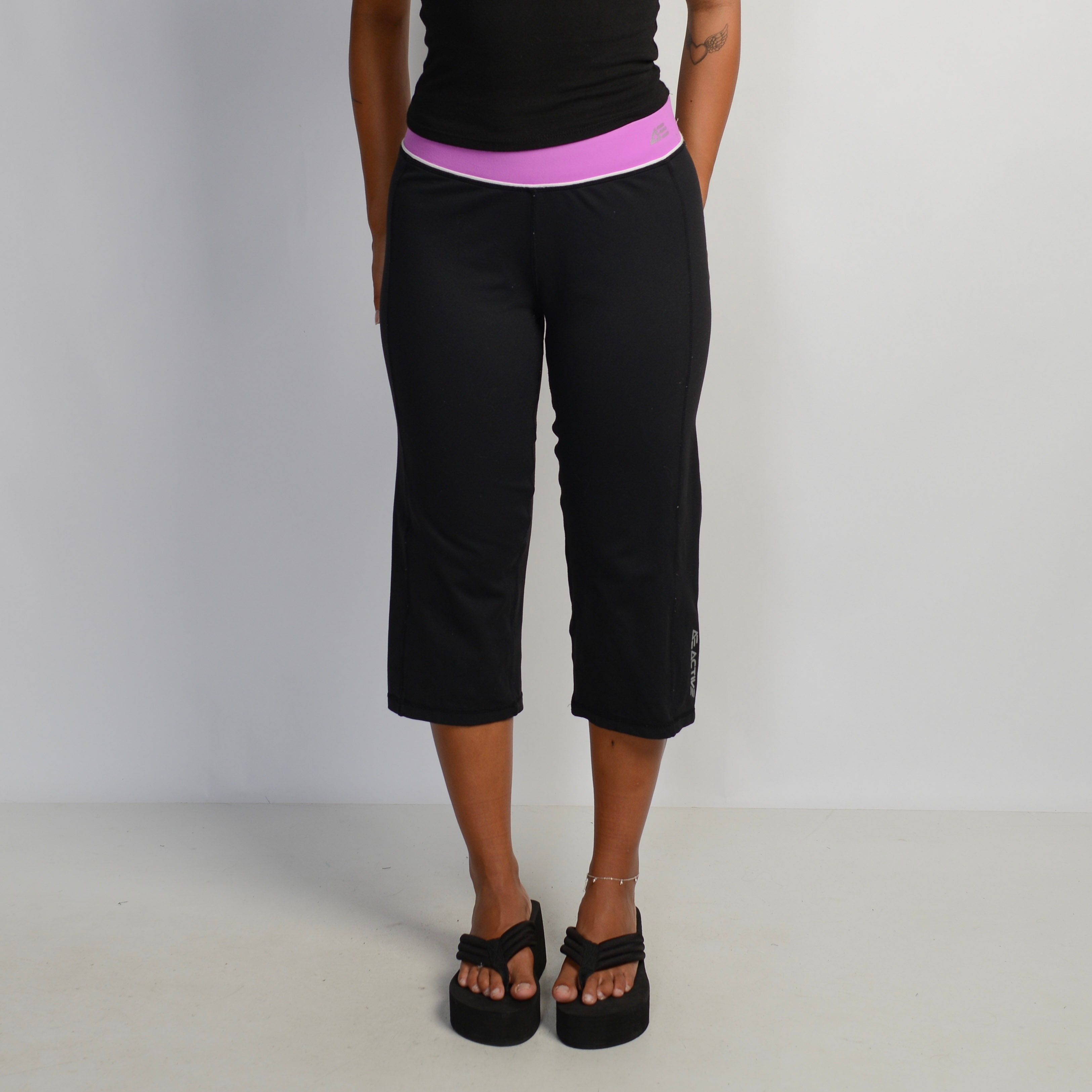 CROP KICK FLARE TIGHTS