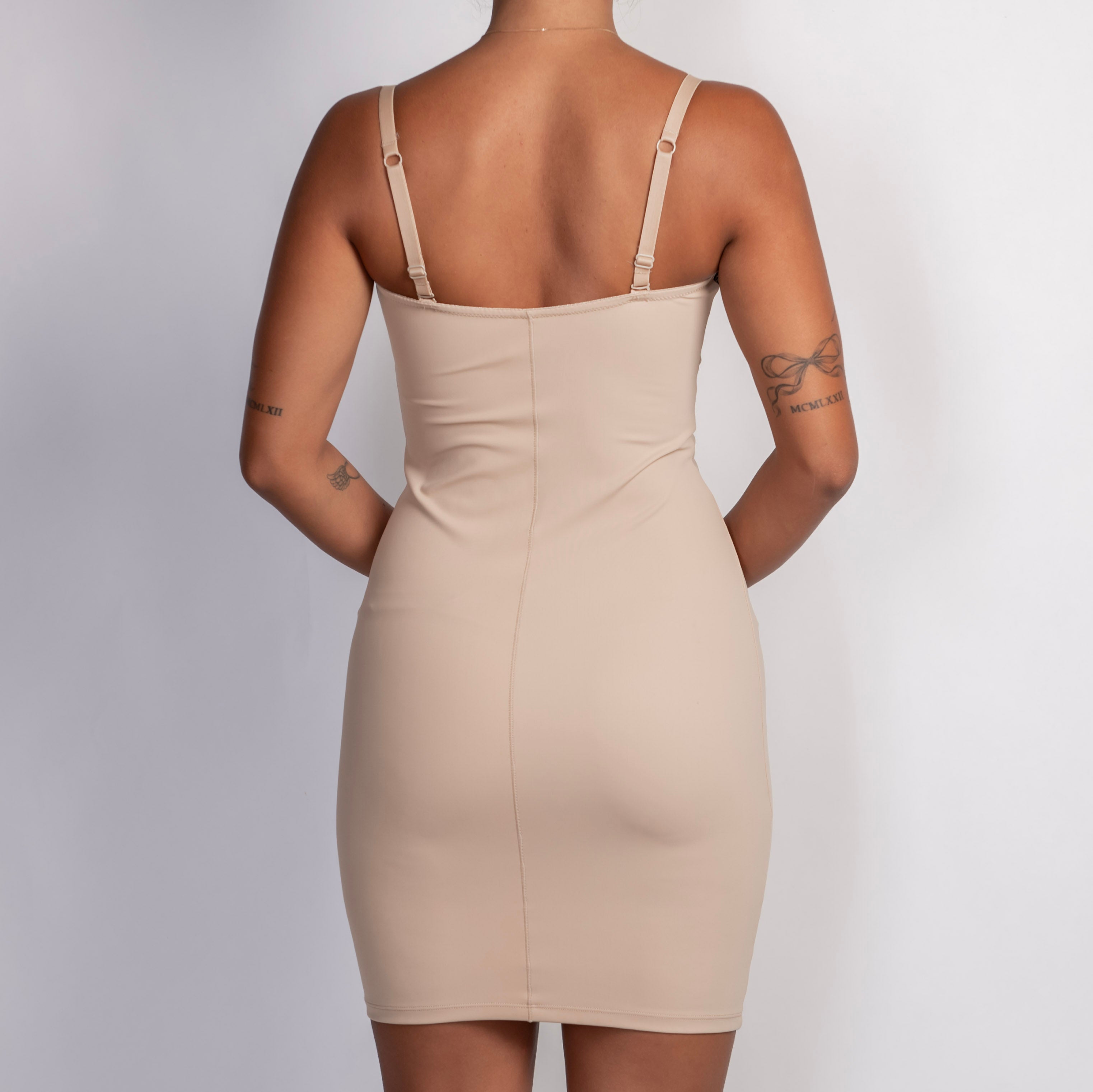 NUDE SHAPEWEAR DRESS