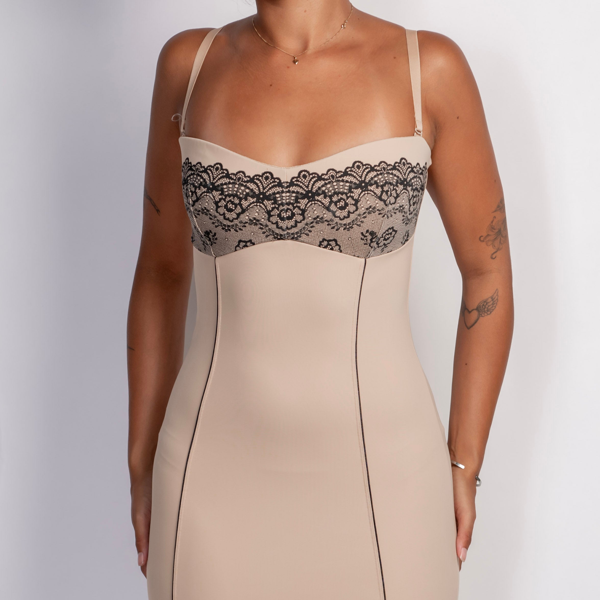 NUDE SHAPEWEAR DRESS