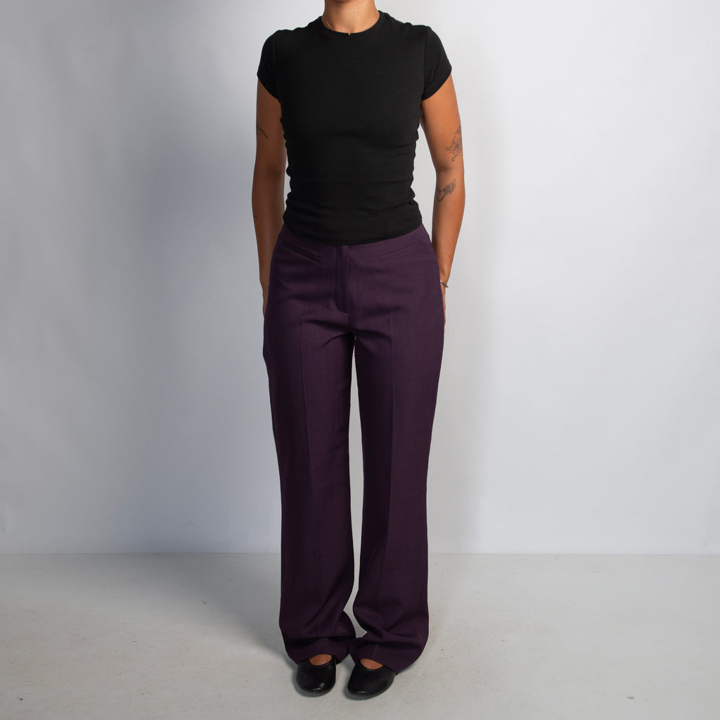 DEEP PURPLE TROUSERS