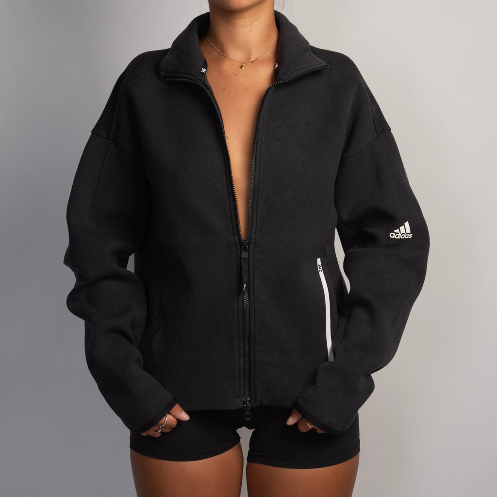 BLACK ZIP JACKET