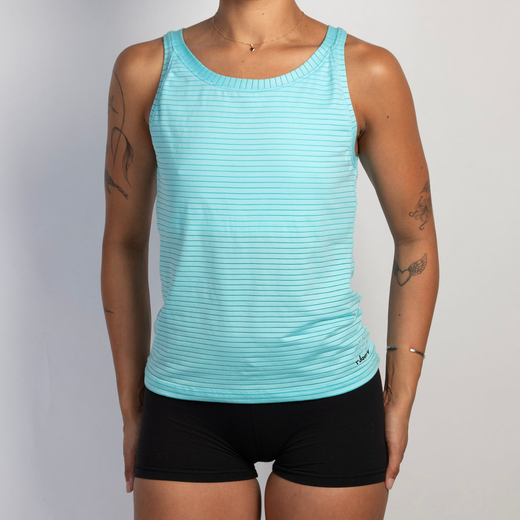 BLUE ACTIVE TANK TOP
