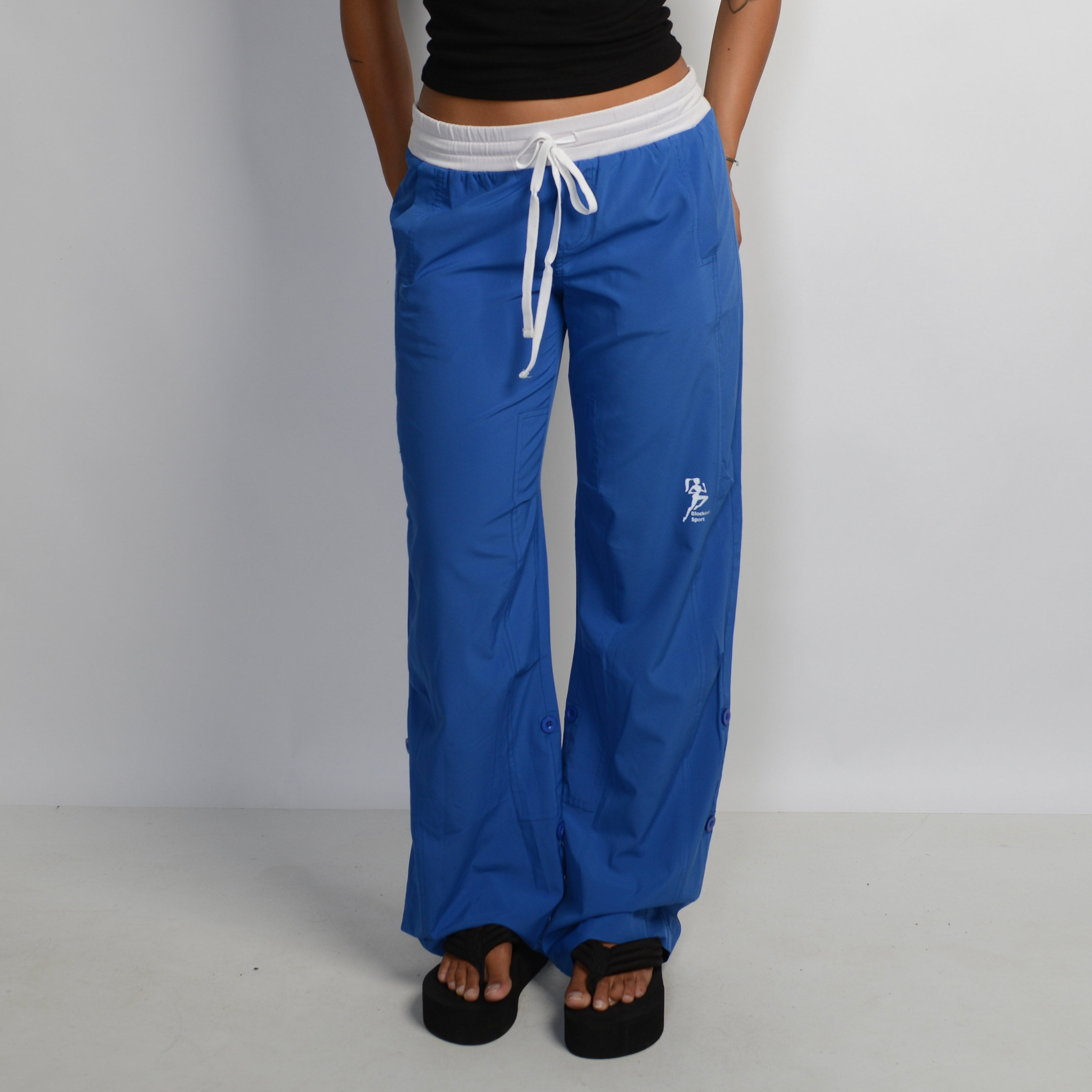 BLUE CARGO SPRAY PANTS