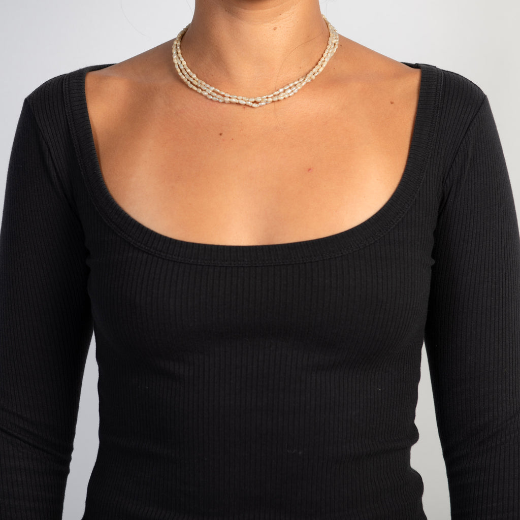 PEARL LAYERED NECKLACE