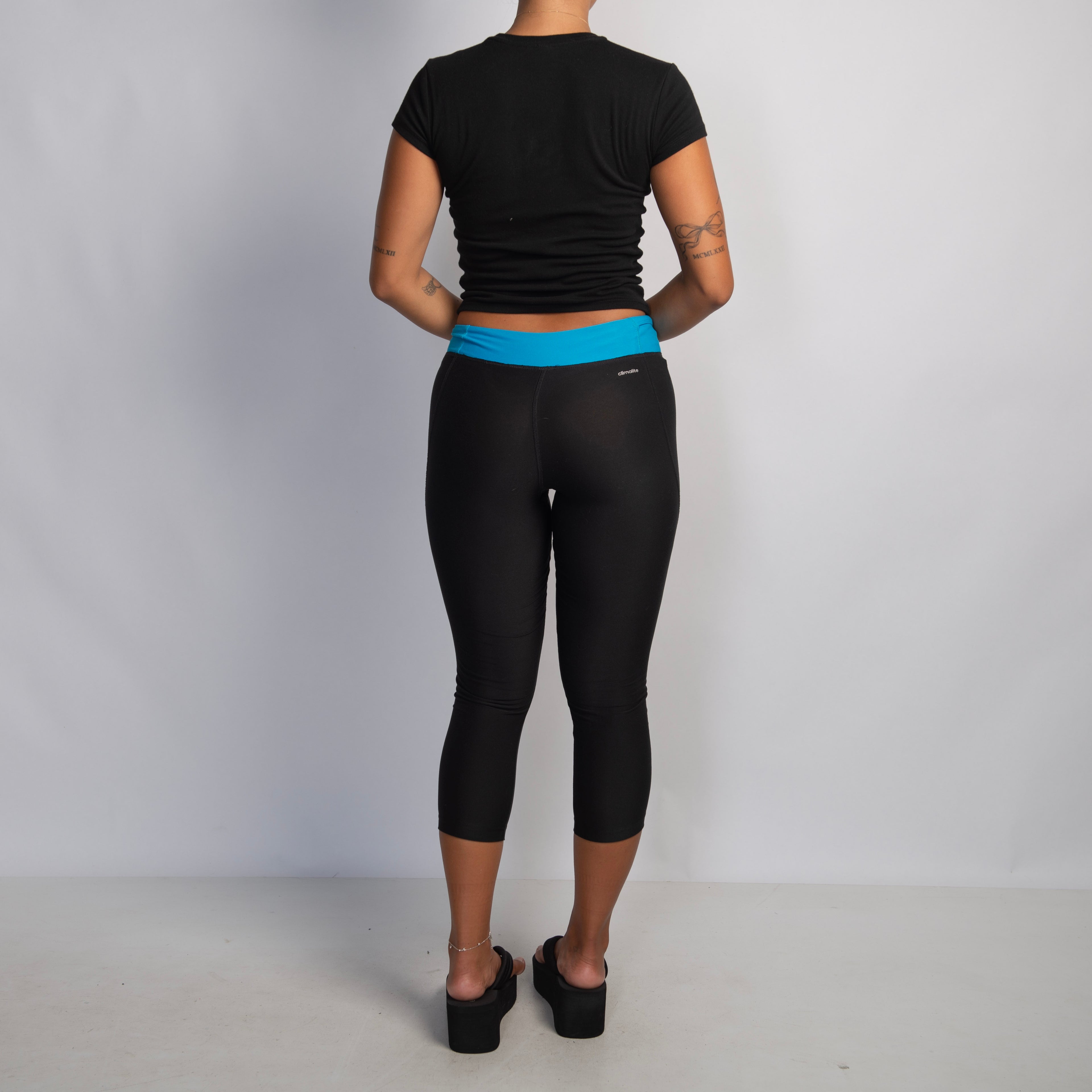 BLUE WAIST 3/4 TIGHTS